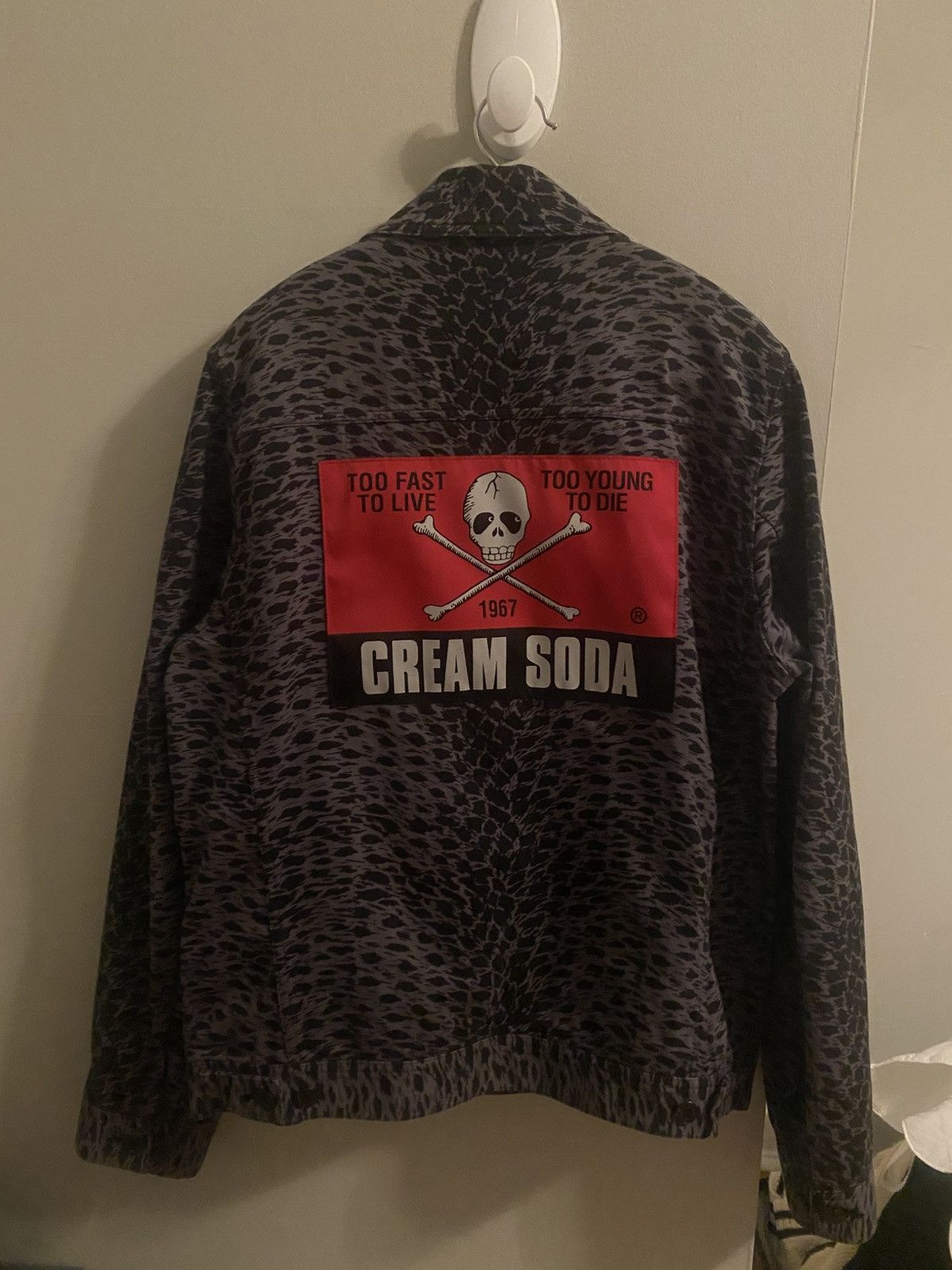Undercover 18ss lavender alligator print trucker Size US M / EU 48-50 / 2 - 10 Thumbnail
