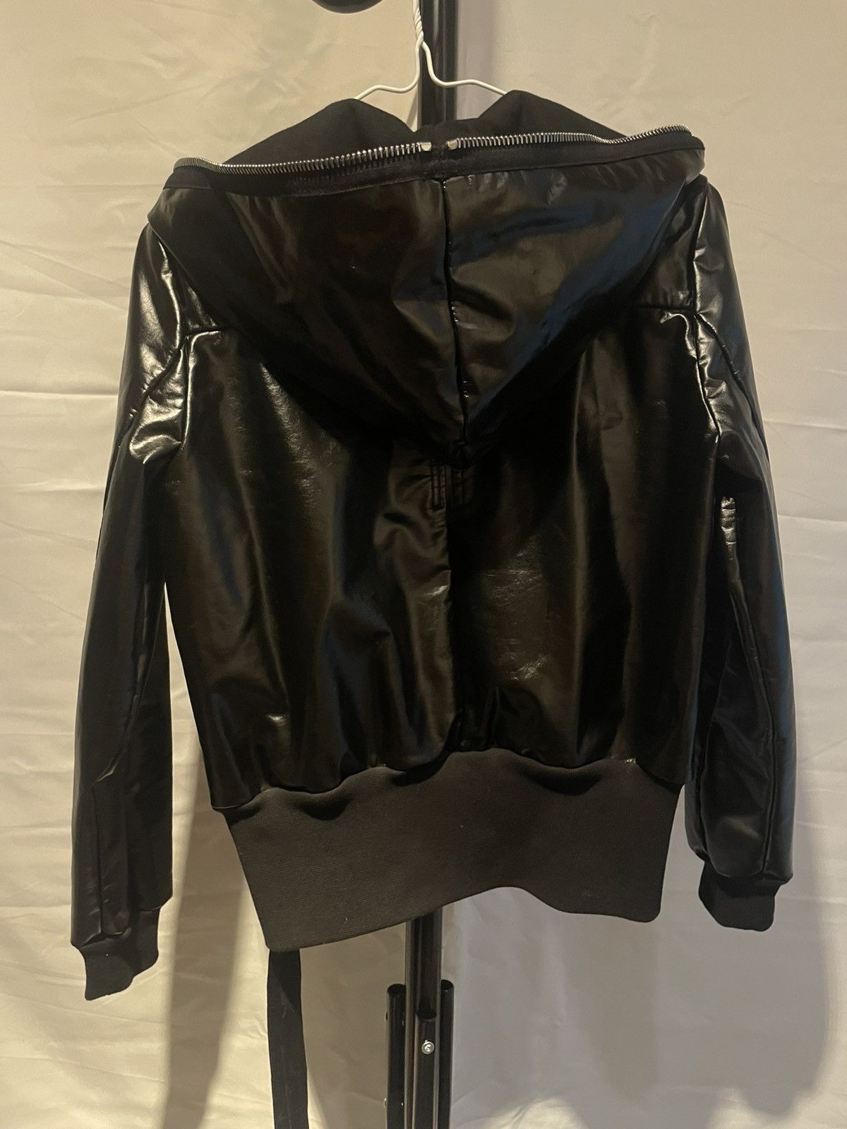 Rick Owens Rick owens gimp coated hoodie zip up Size US S / EU 44-46 / 1 - 7 Thumbnail