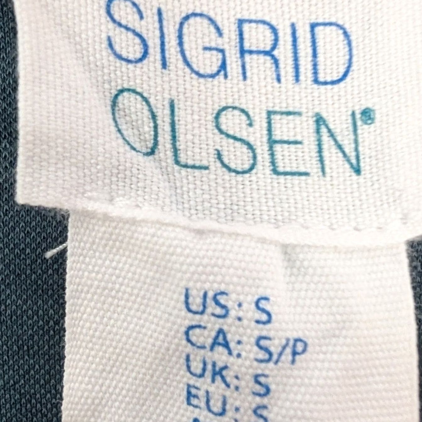Vintage Sigrid Olsen Teal Green Modal Blend Sleeveless V-Neck A-Line Shift Dress Womens S Size S / US 4 / IT 40 - 5 Thumbnail