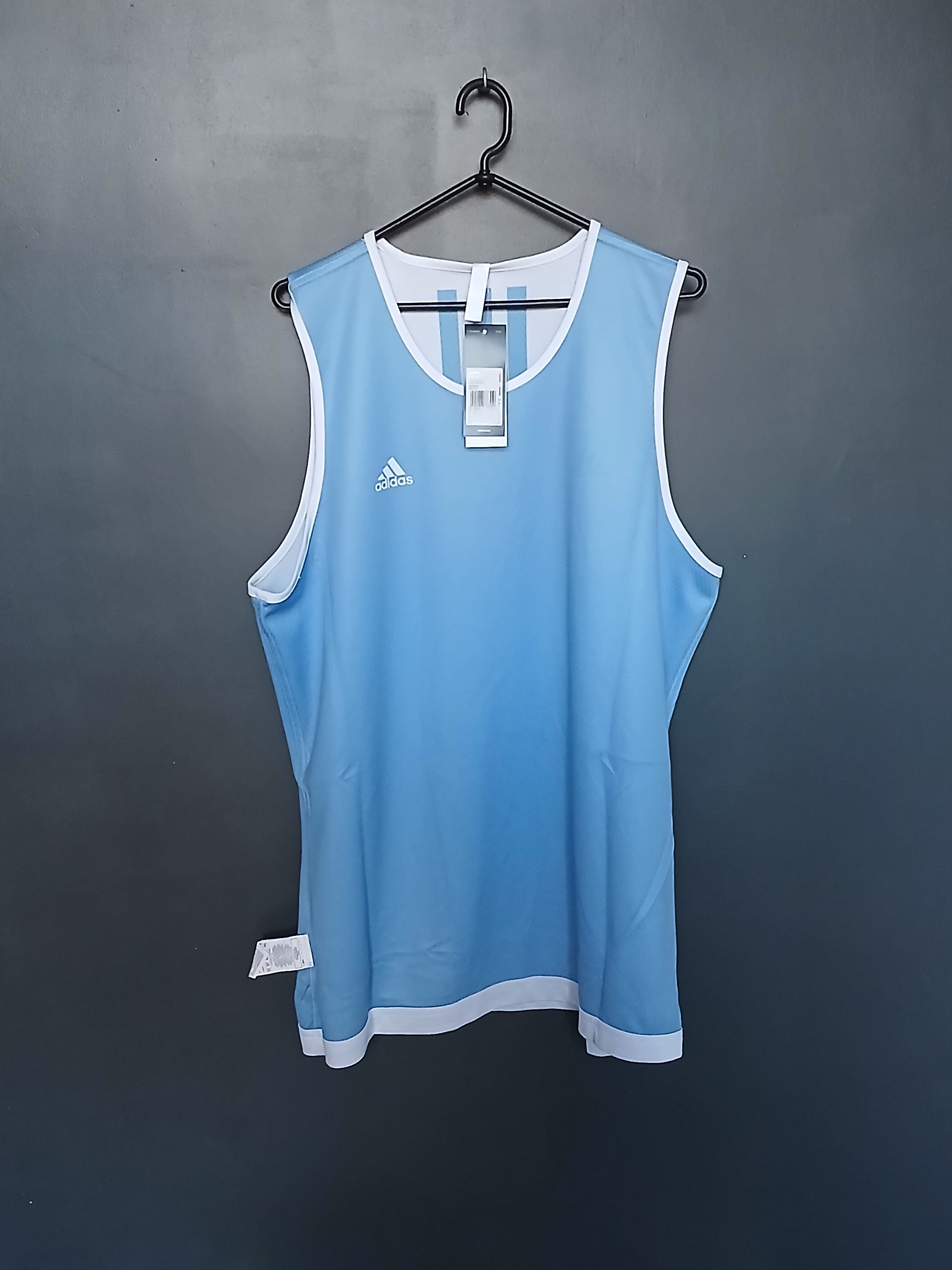 Adidas New Adidas Double Sided Tank Top T-Shirt Size US XXL / EU 58 / 5 - 1 Thumbnail