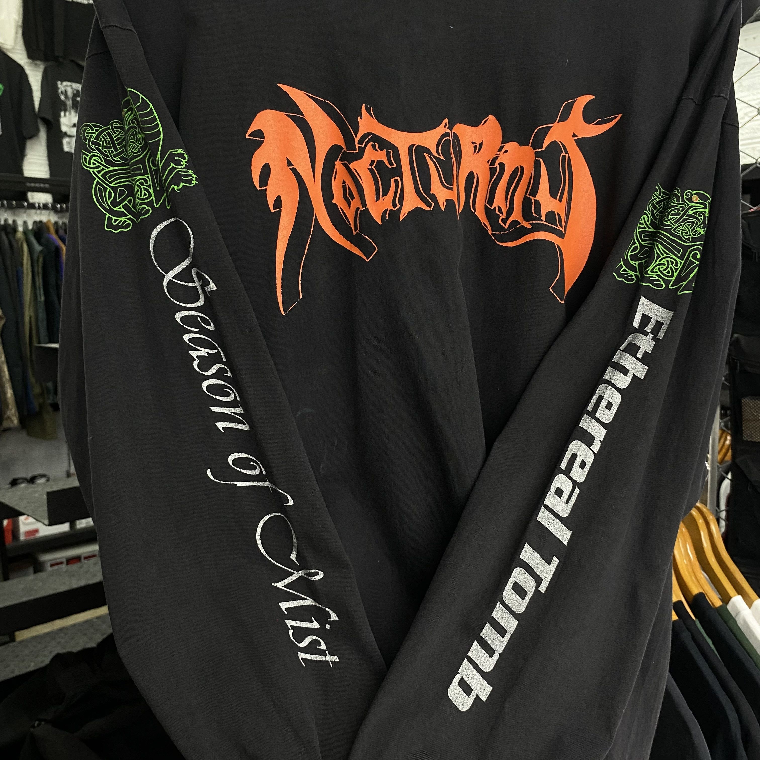 Band Tees NOCTURNUS Ethereal Tomb Album Vintage 1999 Size US XL / EU 56 / 4 - 4 Thumbnail