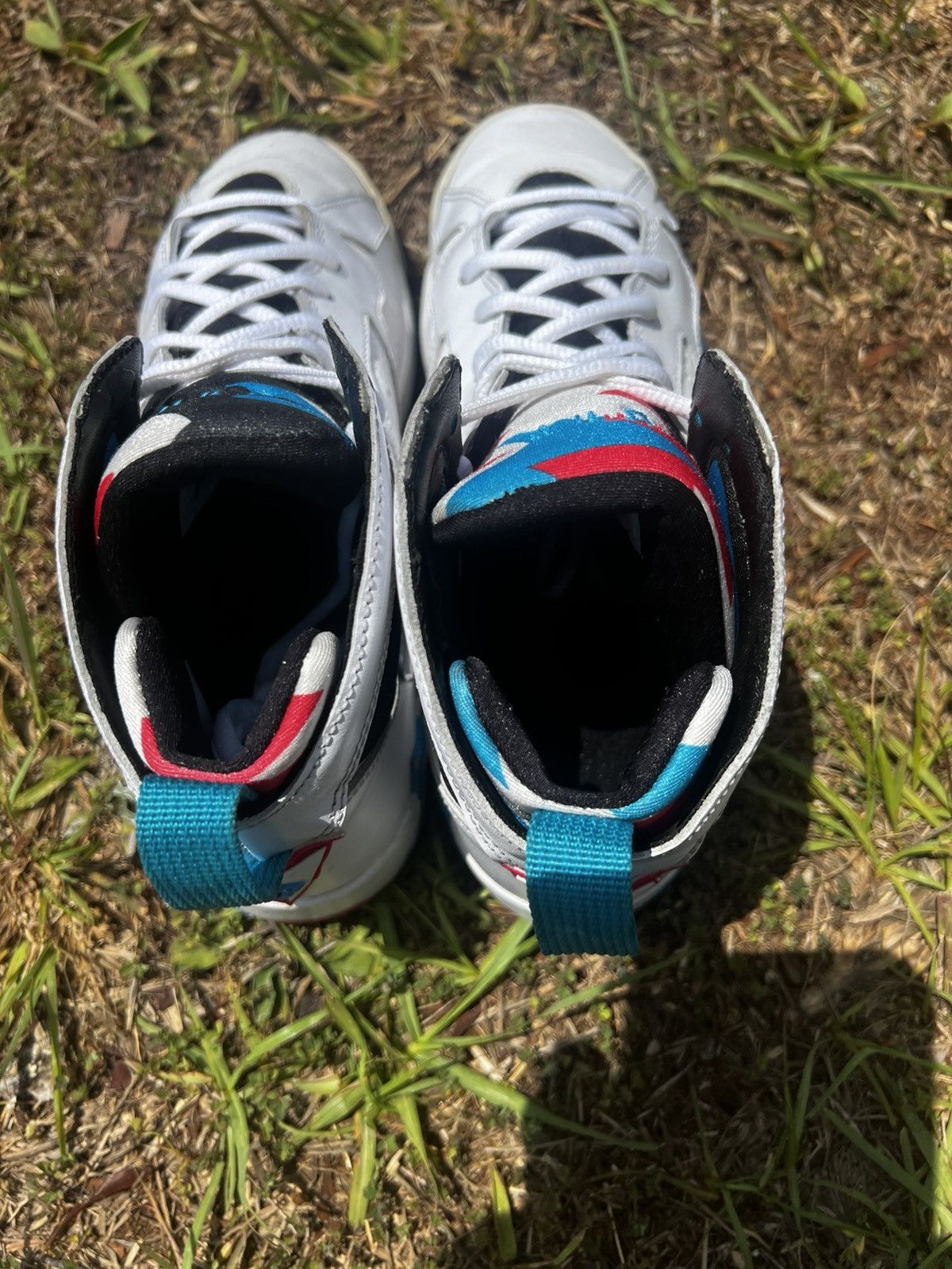 Jordan Brand CLEAN Air Jordan 7 size 6 VII Orion Blue 2011 shoes Size US 6 / EU 39 - 6 Thumbnail