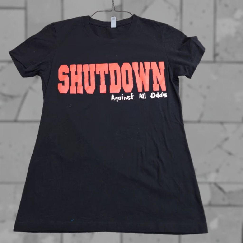 Doublet Shutdown Womens Shirt M Black Double-Sided Size M / US 6-8 / IT 42-44 - 1 Thumbnail