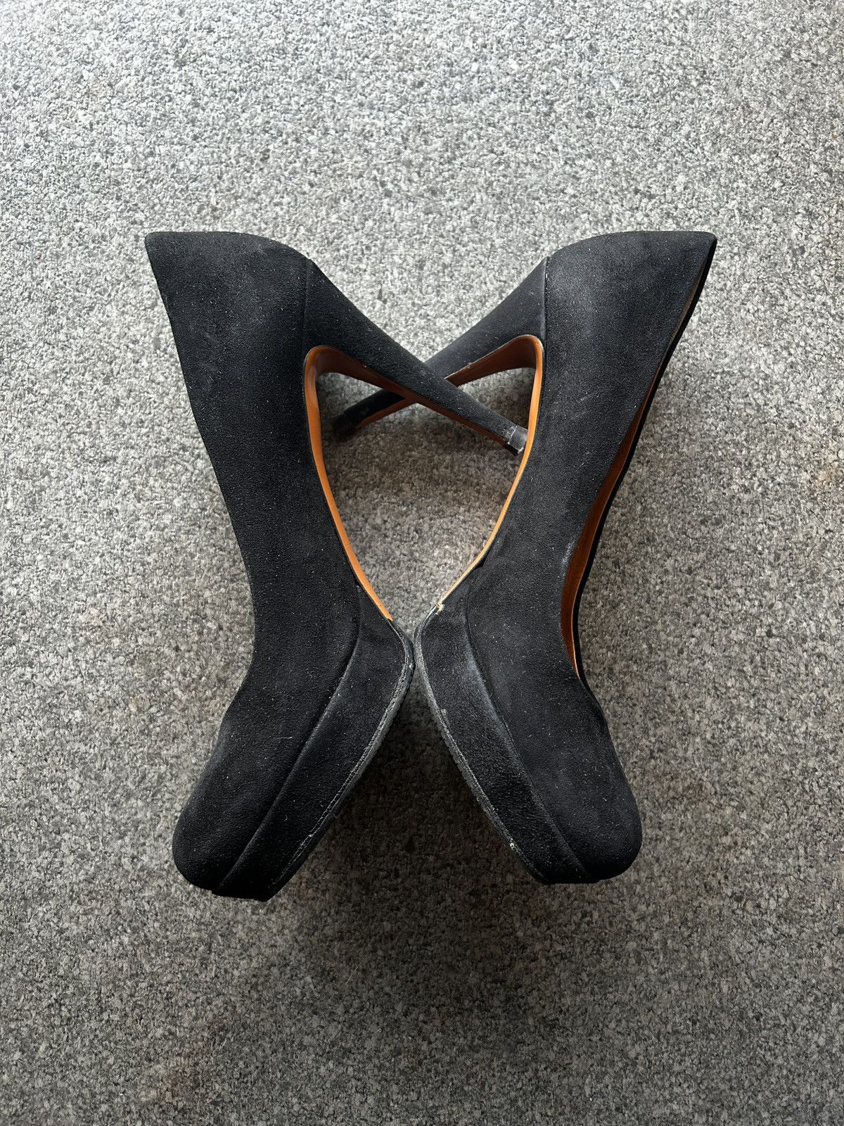 Gucci Gucci Leather Suede Heels Size US 6.5 / IT 36.5 - 4 Thumbnail