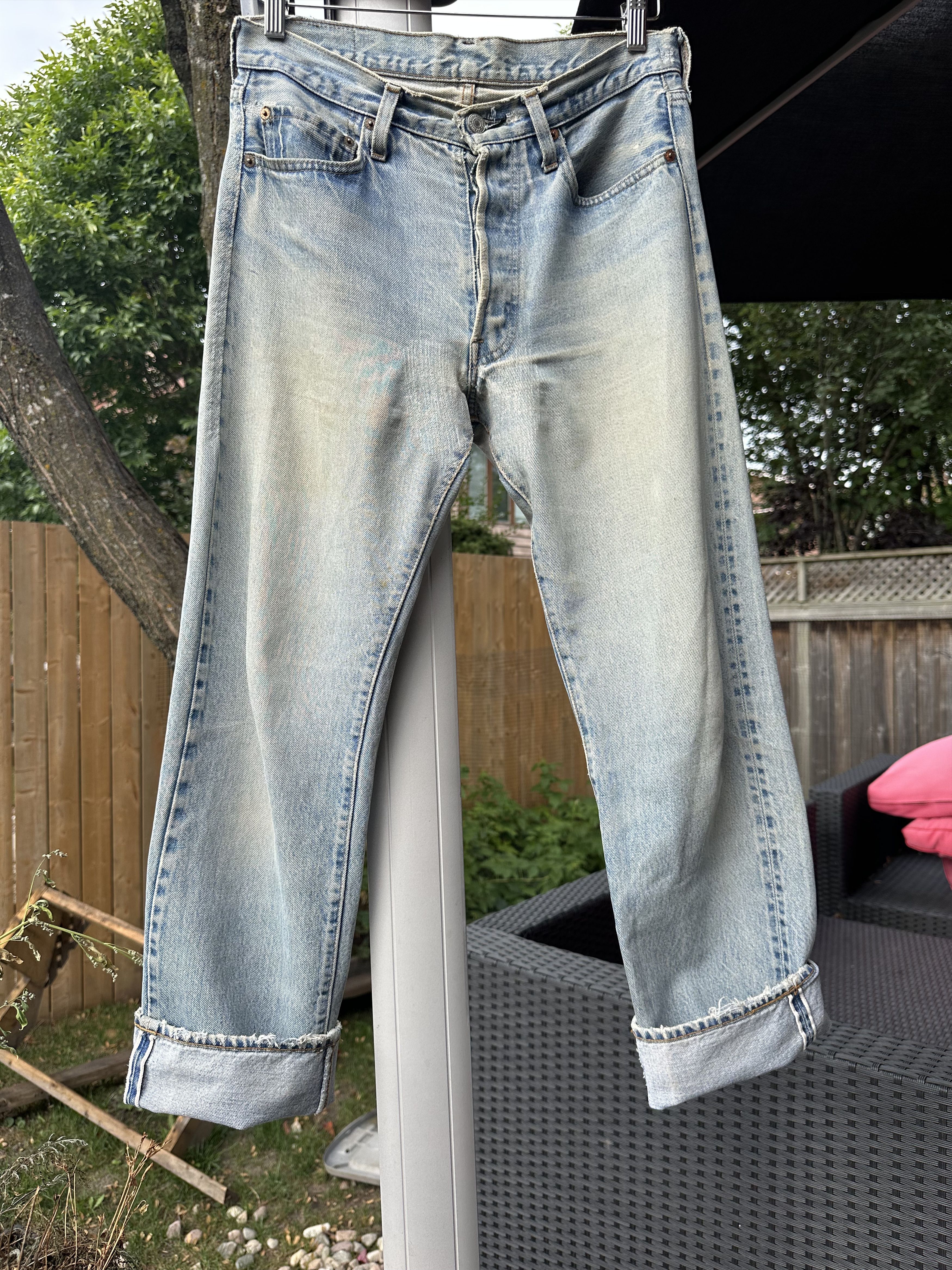 Levi's 1980's 501 Redline Selvedge Size US 31 - 12 Thumbnail
