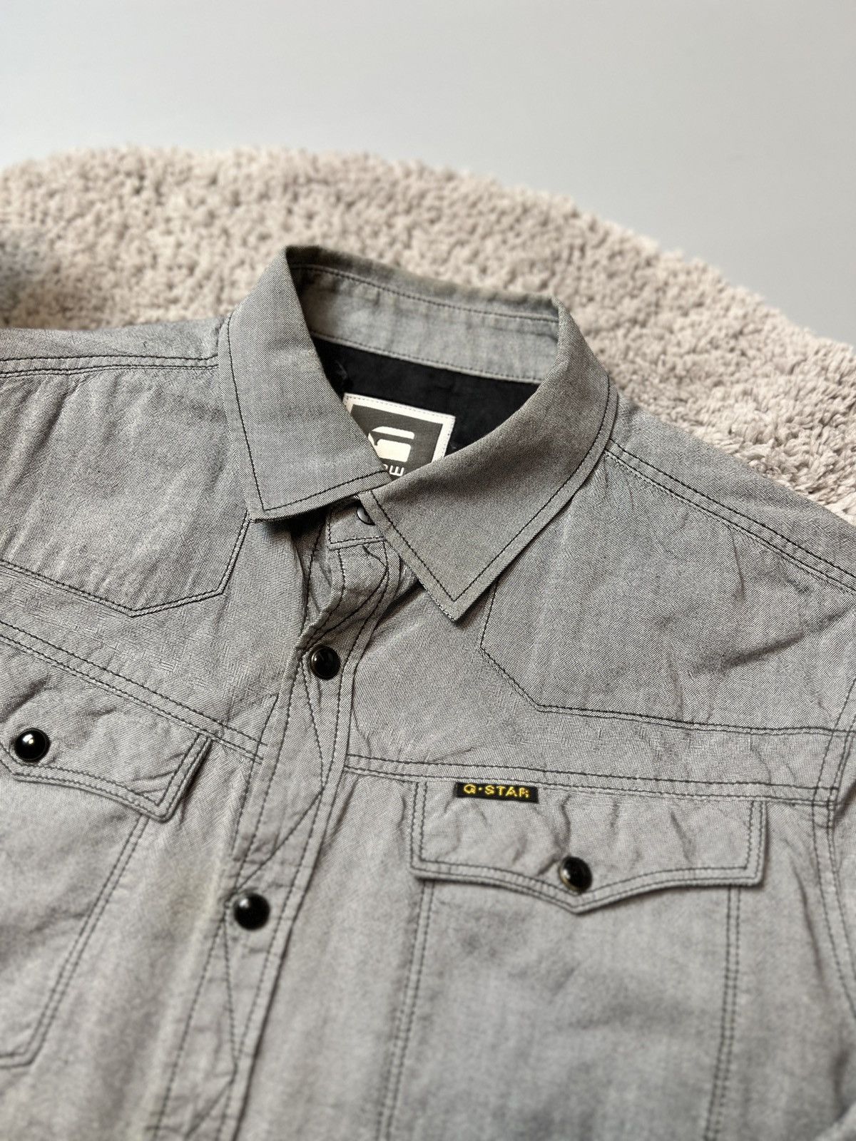 G-Star G-Star Raw Denim Tailor Shirt Size M Size US M / EU 48-50 / 2 - 3 Thumbnail