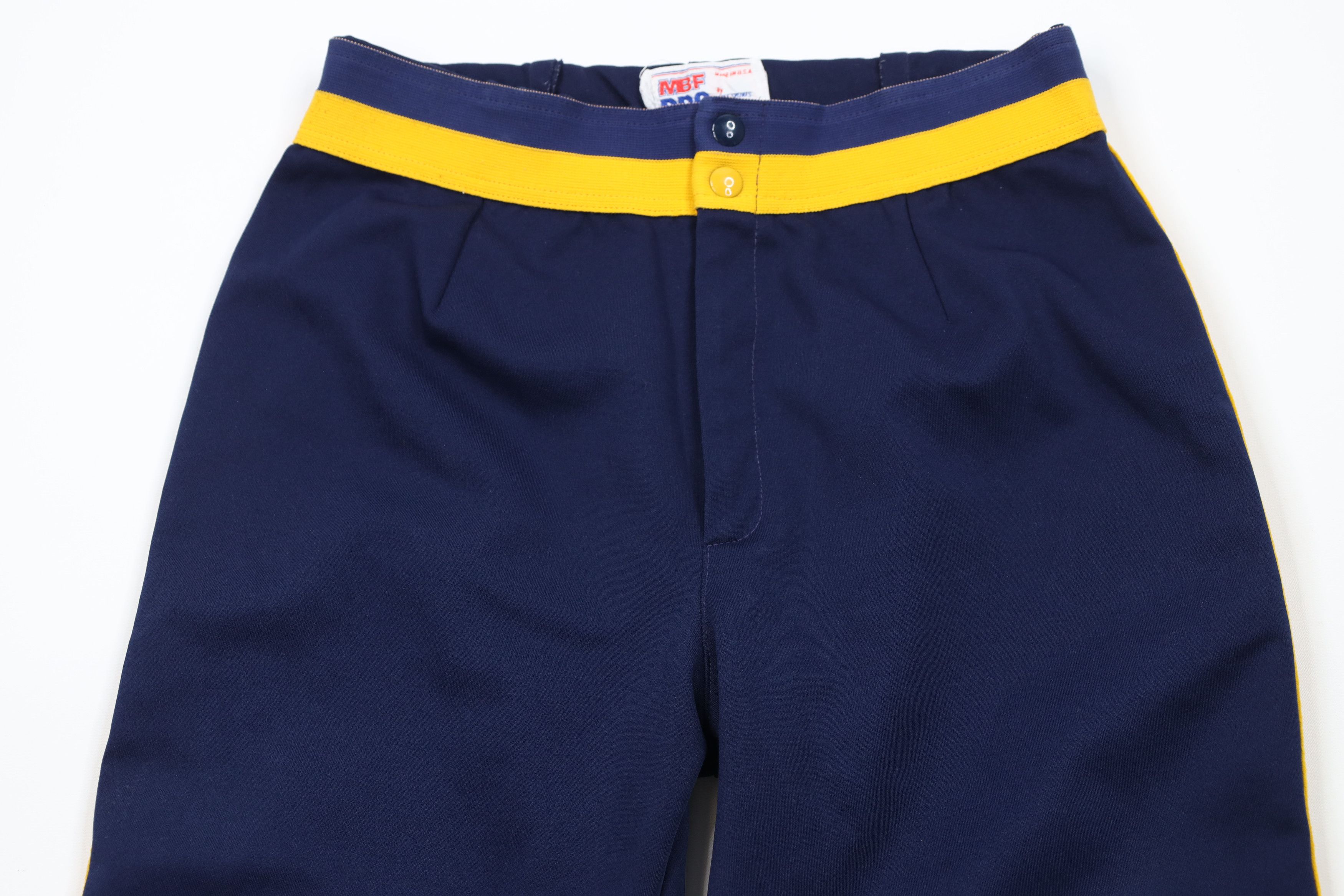 Vintage Vintage 70s Striped Baseball Uniform Pants Navy Blue USA Size US 30 / EU 46 - 2 Thumbnail