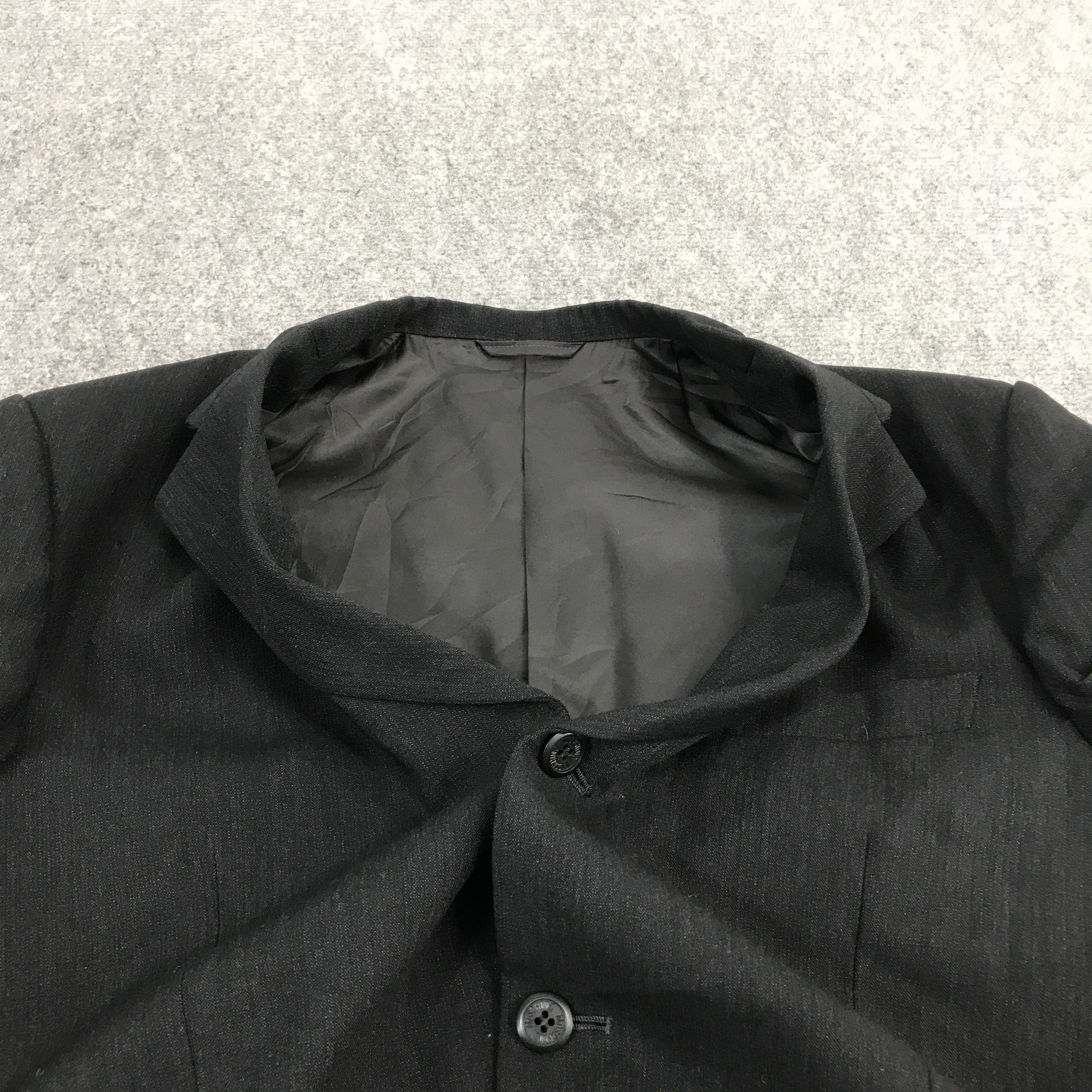 Moschino MOSCHINO BLAZER BLACK COAT JACKET Size US L / EU 52-54 / 3 - 7 Thumbnail