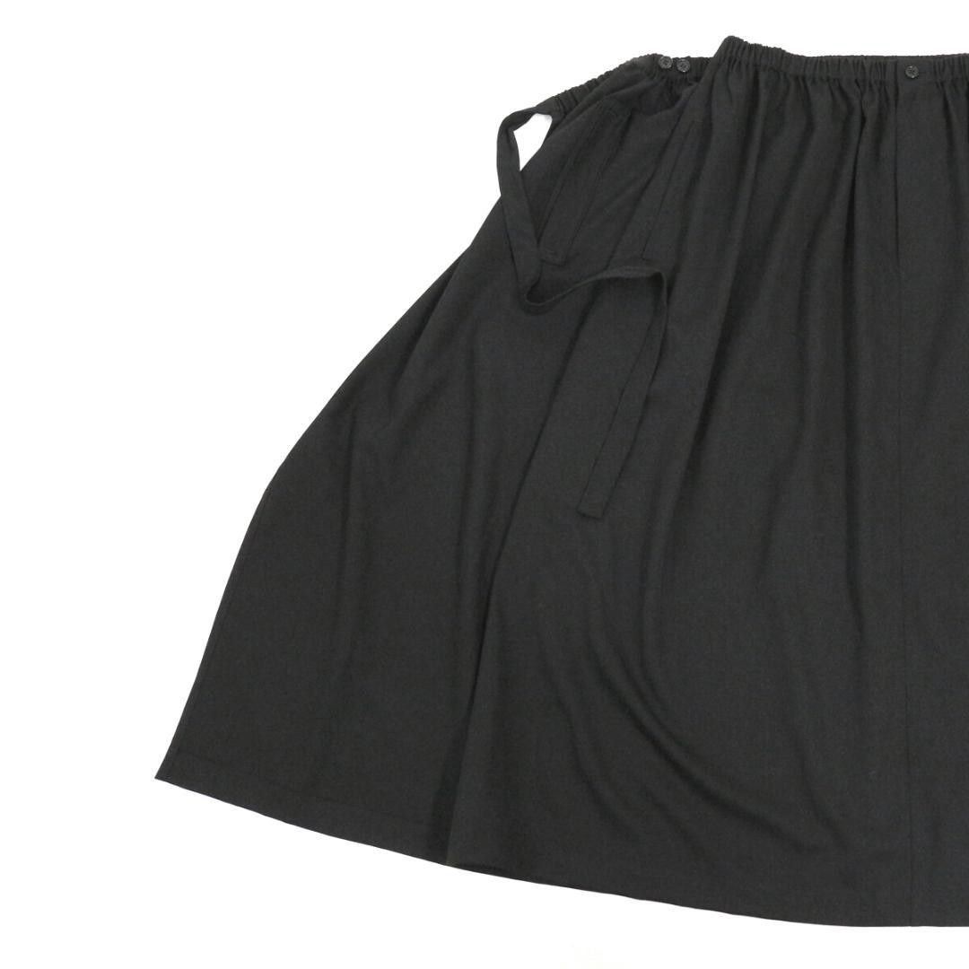 Yohji Yamamoto yohji yamamoto pour homme/09AW//Gin wrap design long skirt Size US 28 / EU 44 - 3 Thumbnail