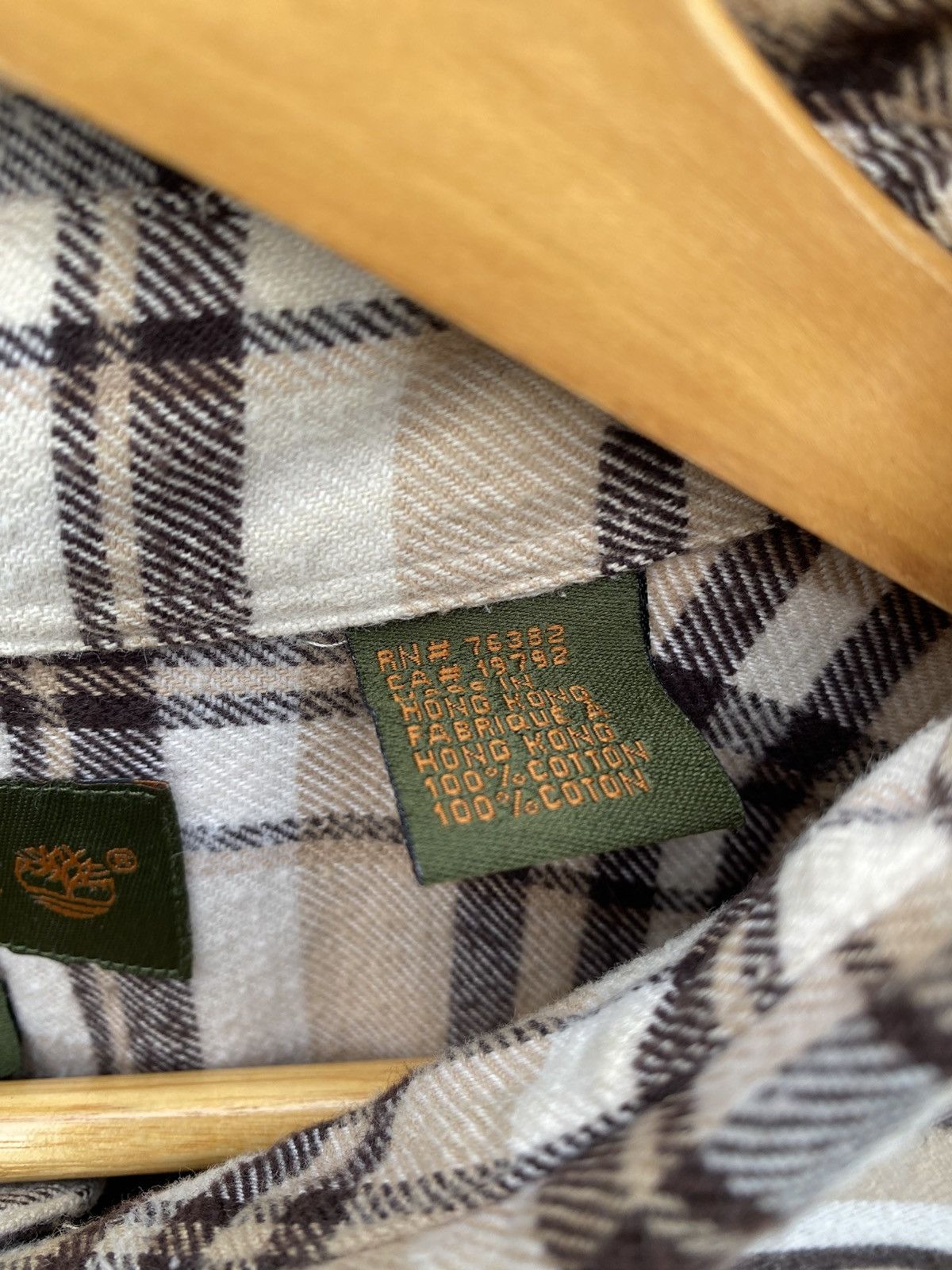 Timberland Vintage timberland checker flannel shirts Size US XL / EU 56 / 4 - 7 Thumbnail