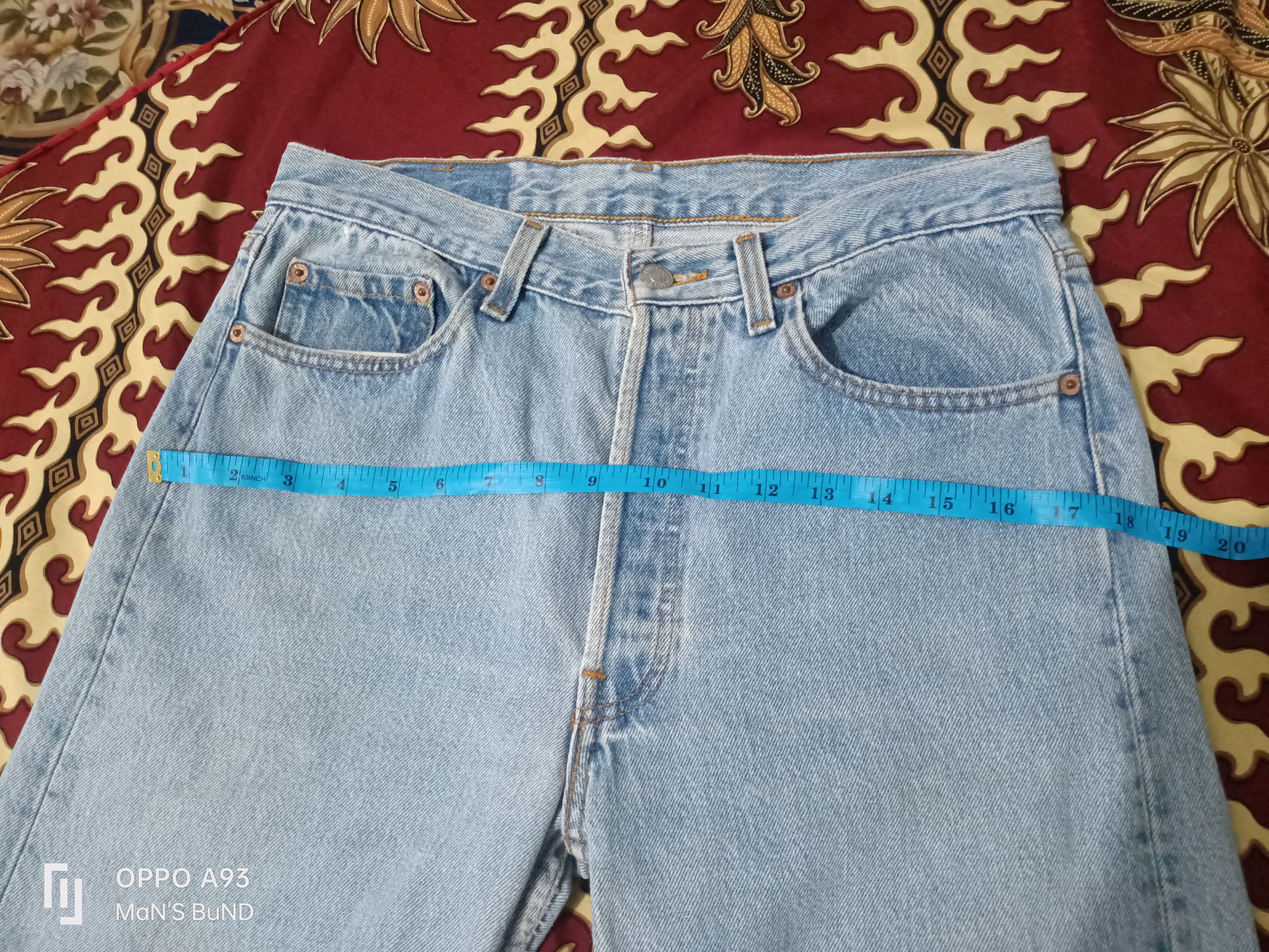 Levi's Vintage Clothing Vintage 90s Levi's 501 3 sisters Size 32" / US 10 / IT 46 - 15 Thumbnail