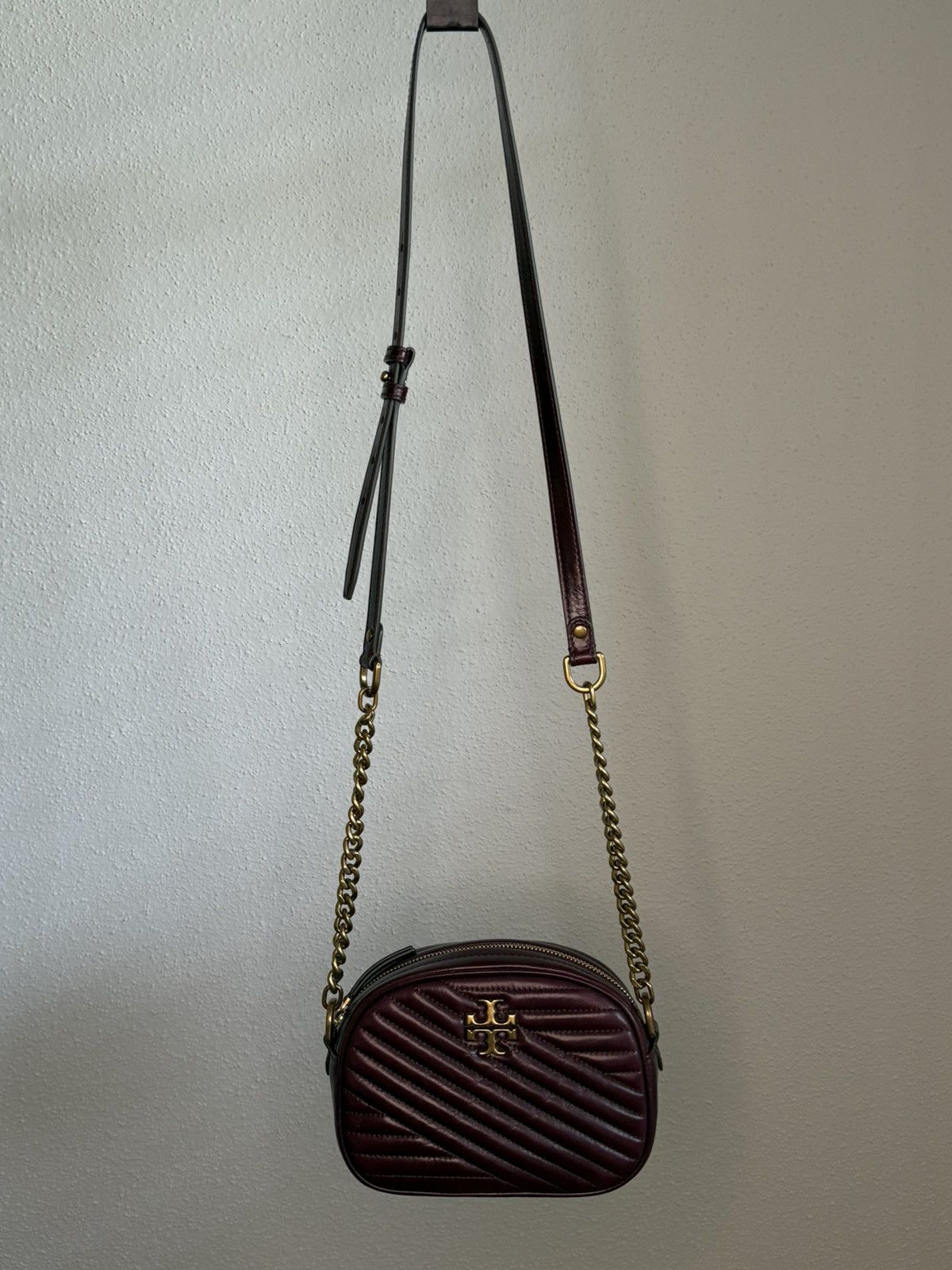 Tory Burch Tory Burch Kira Small Chevron Camera Bag Size ONE SIZE - 4 Thumbnail