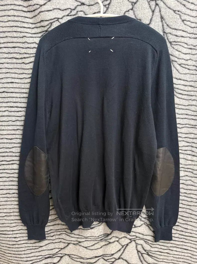 Maison Margiela Maison Margiela Self-Deconstructed Four-Stitch Leather Kni Size US S / EU 44-46 / 1 - 1 Thumbnail