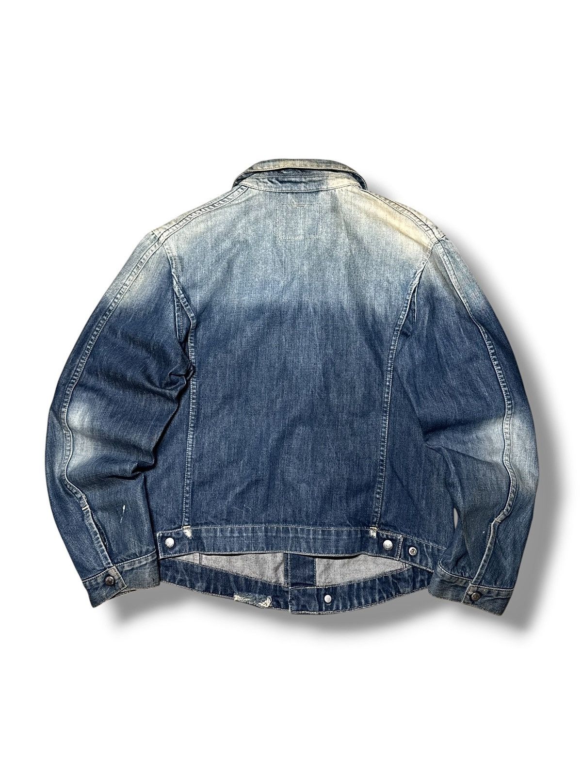 Levi's Vintage Y2K Levi’s Engineered Washed Jacket Avantgarde 90s Size US M / EU 48-50 / 2 - 8 Thumbnail