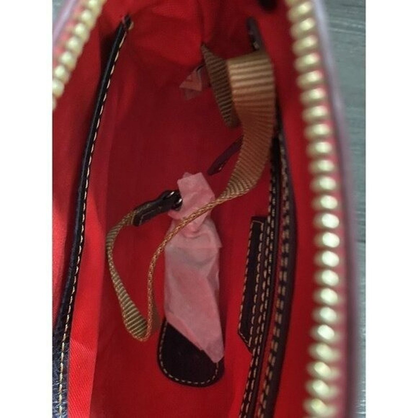 Dooney & Bourke Dooney & Bourke Florentine Ginger Crossbody Key Bag A463657 Size ONE SIZE - 6 Thumbnail