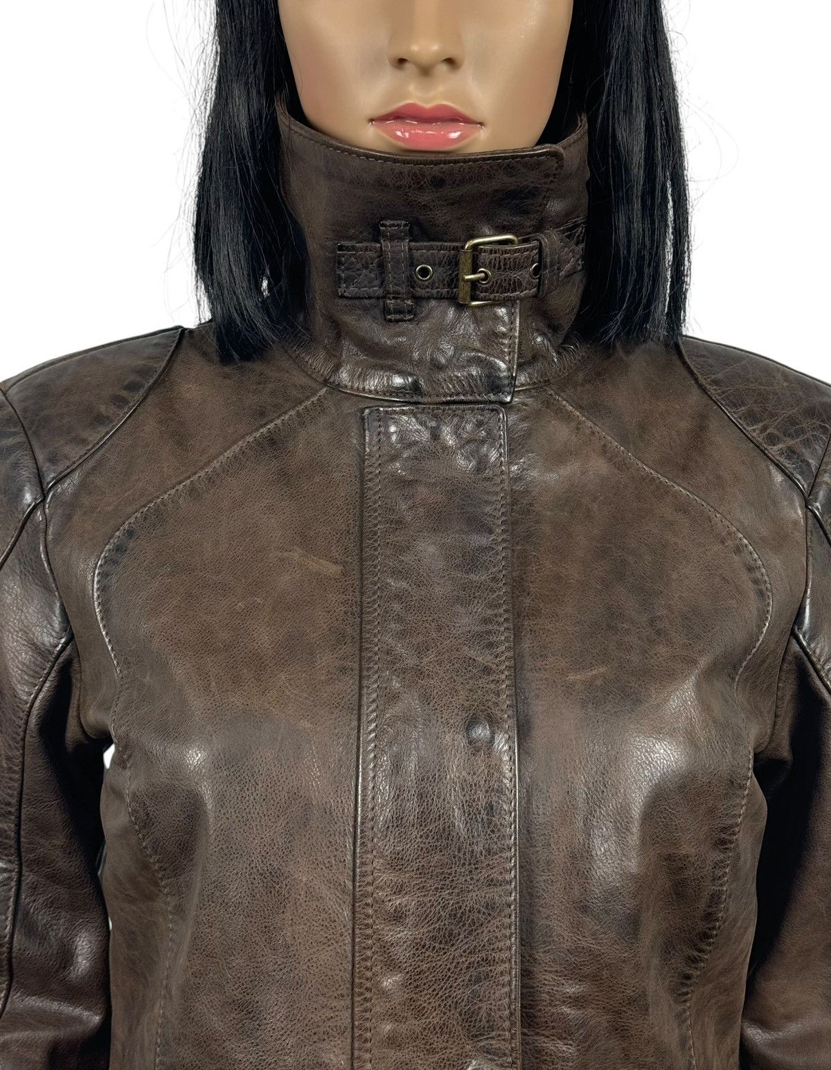 Belstaff Belstaff Womens Genuine Leather Jacket Gold Label size 42 Size M / US 6-8 / IT 42-44 - 4 Thumbnail