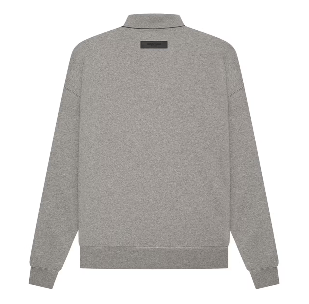 Essentials × Fear of God Fear of God Essentials LS Polo Dark Oatmeal Size XS Size US XS / EU 42 / 0 - 2 Thumbnail