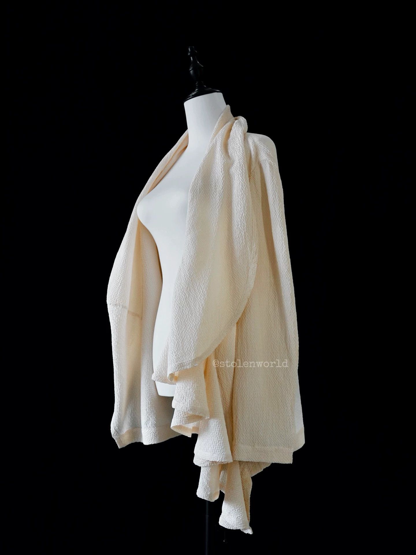 Comme des Garcons Comme des Garçons 1988SS Silk Wave Pleated Shirt M Size M / US 6-8 / IT 42-44 - 3 Thumbnail