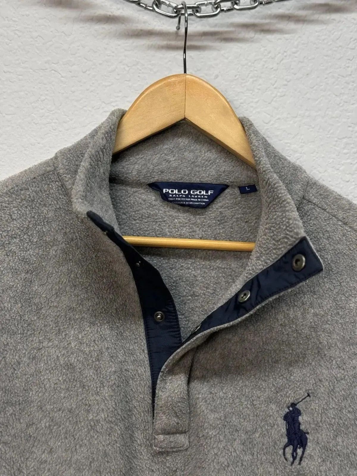 Other Vintage Polo Ralph Lauren fleece hoodie Double RRL Purple Size US M / EU 48-50 / 2 - 7 Thumbnail