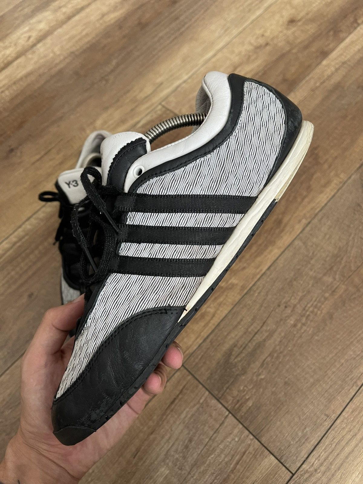 Y-3 Adidas Y-3 Yohji Yamamoto Sneakers Shoes Low Top Size US 9 / EU 42 - 9 Thumbnail