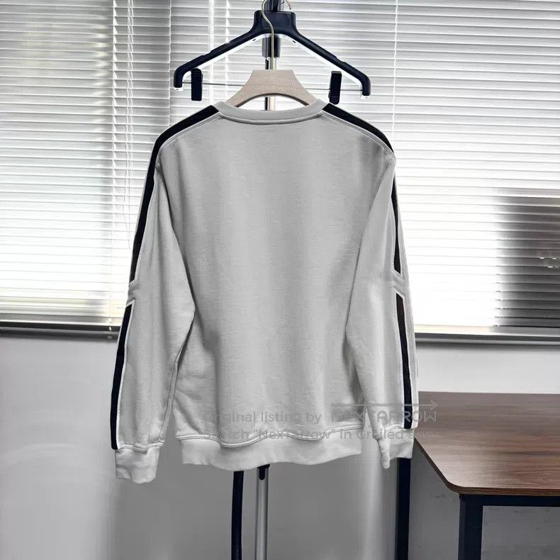 Hermes Hermes Grey Hoodie, Classic Model, H-Striped Logo on Both Size M / US 6-8 / IT 42-44 - 2 Thumbnail