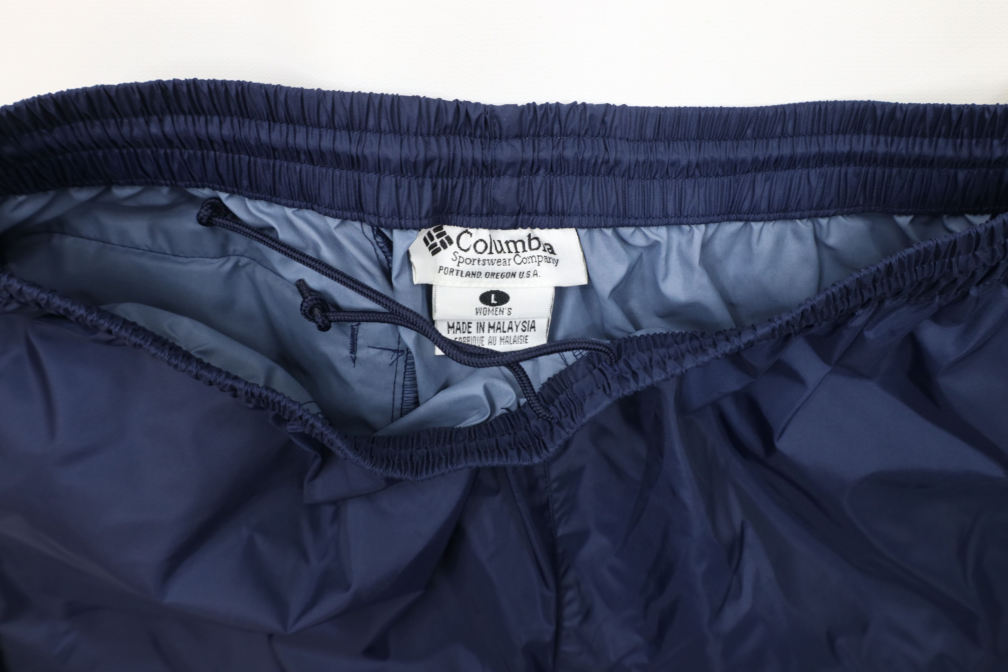 Columbia Deadstock Vintage 90s Columbia Wide Leg Windbreaker Pants Size 30" / US 8 / IT 44 - 7 Thumbnail