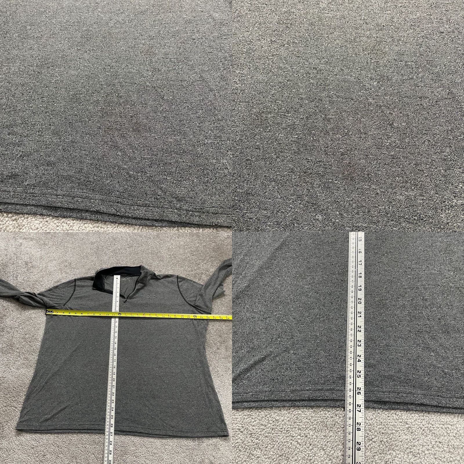 Under Armour Under Armour Threadborne Active Jacket Mens 2XL Gray 1/4 Zip Lightweight Outdoor Size US XXL / EU 58 / 5 - 8 Thumbnail