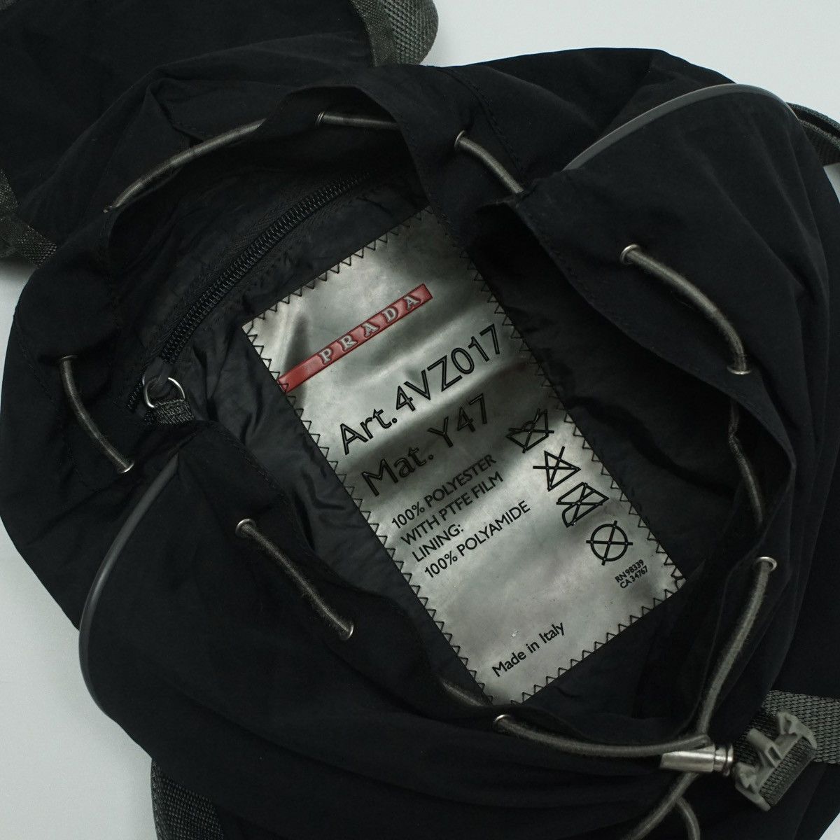 Prada *NoTariff Prada Sport Drawstring Backpack Size ONE SIZE - 9 Thumbnail