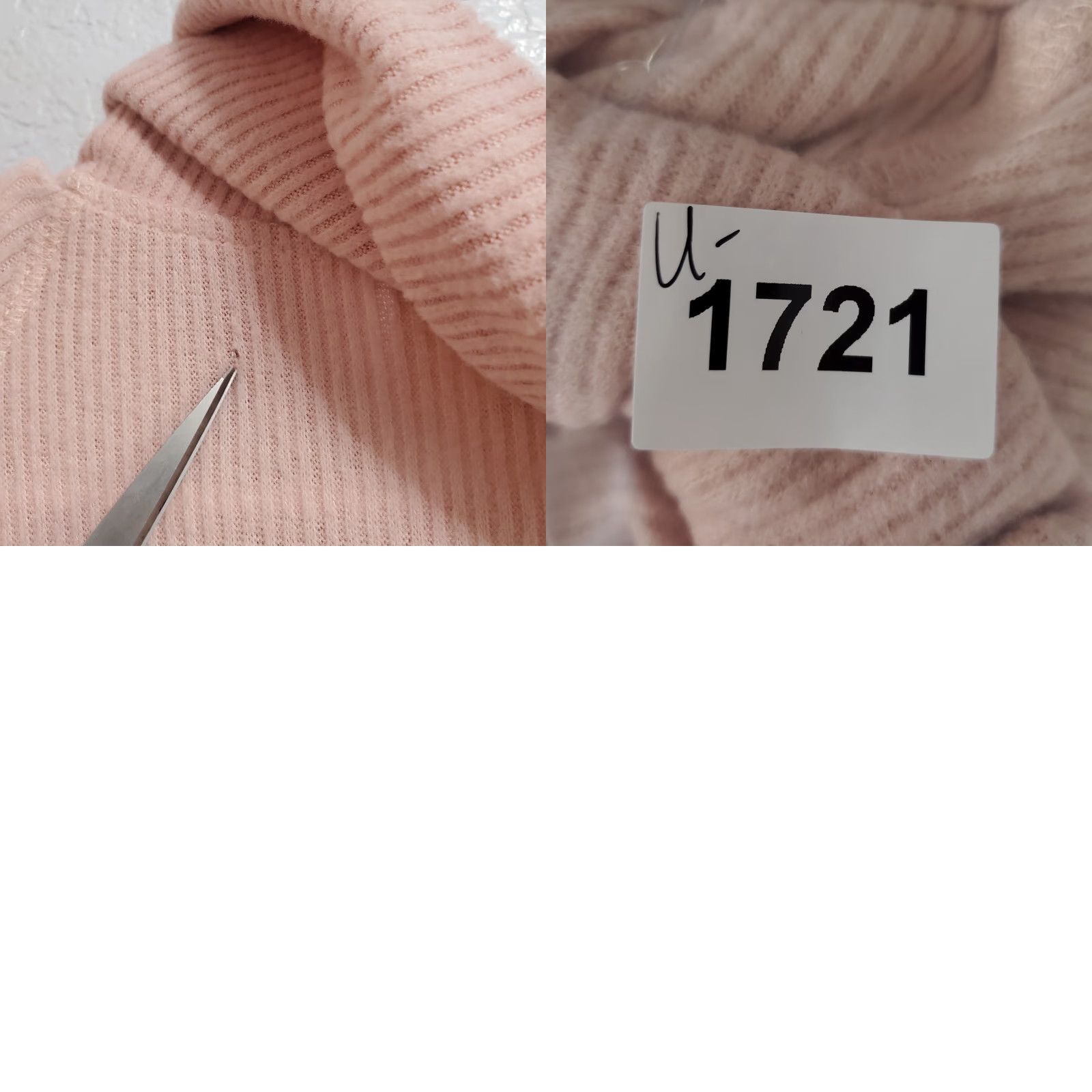 Vintage Maeve Sweater Women L Blush Pink Cowl Neck Rib Knit Relaxed Fit Long Sleeve Lightweight Solid 76% Rayon 22% Polyester 2% Spandex US Made Womens Size L / US 10 / IT 46 - 9 Thumbnail
