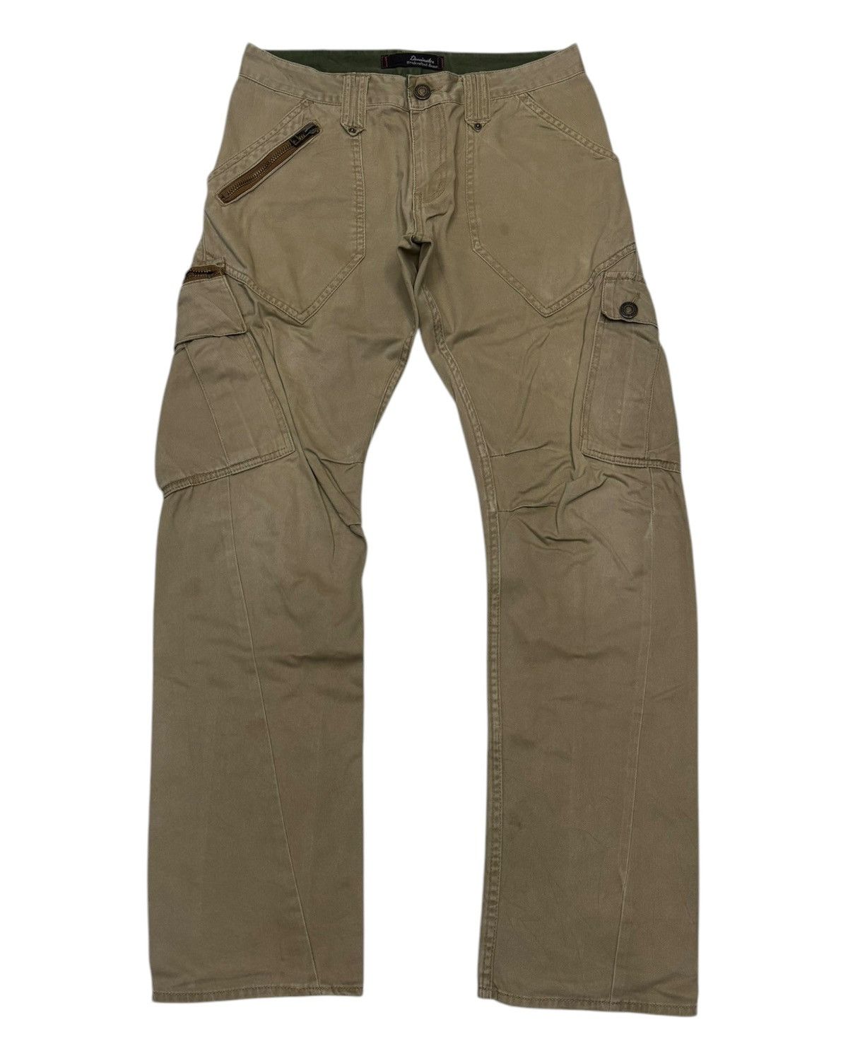 If Six Was Nine × Vintage 💥TWISTED💥DOMINATE MULTI POCKET CARGO PANTS Size US 33 - 7 Thumbnail