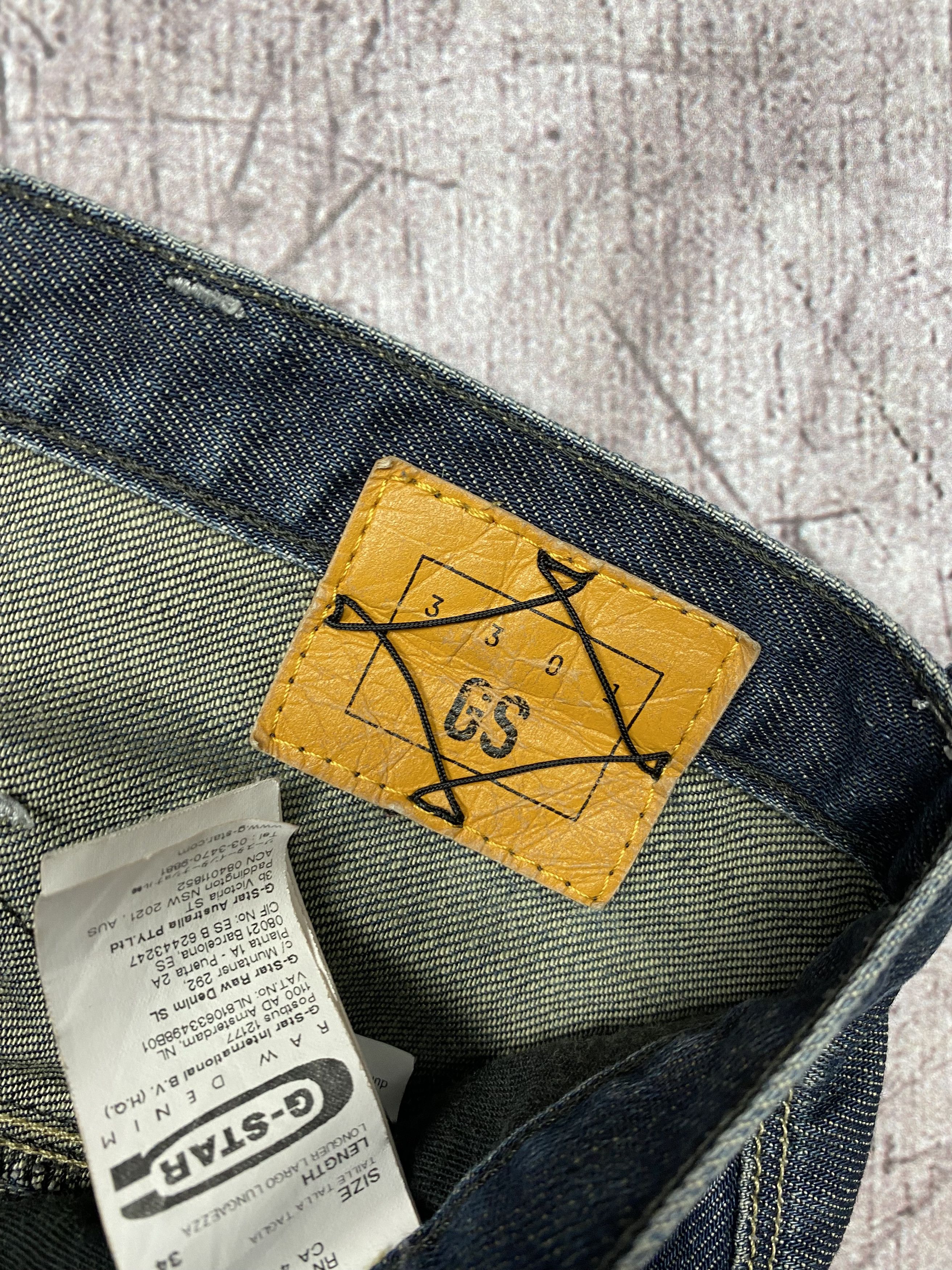 G-Star G Star Raw Vintage Mens Double Knee Jeans Denim Pants Size US 30 / EU 46 - 4 Thumbnail