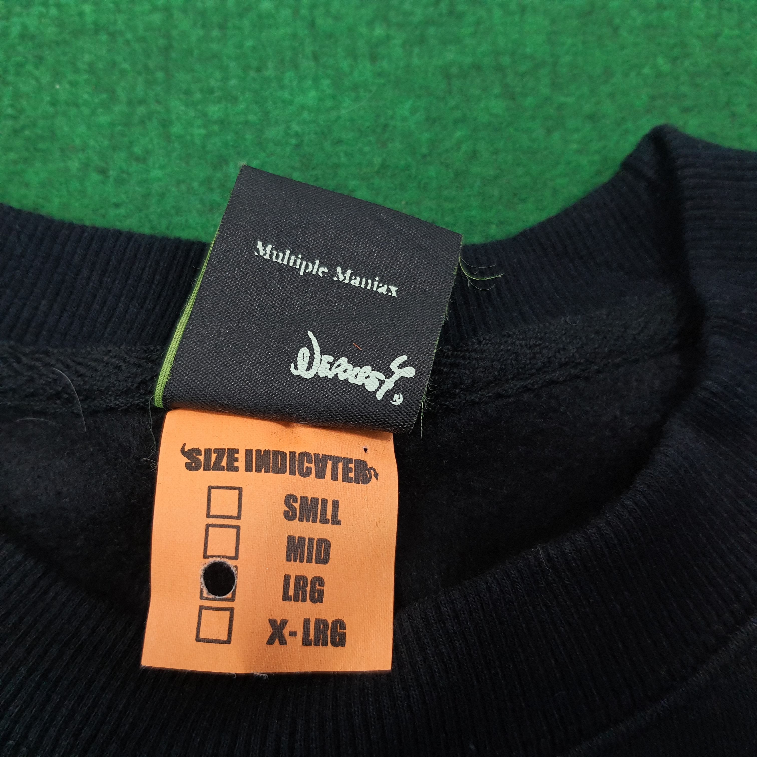 NEXUSVII × Vintage Vintage NEXUSVII Nexus 7 Skeleton Japan Sweatshirt C232N15 Size US L / EU 52-54 / 3 - 5 Thumbnail