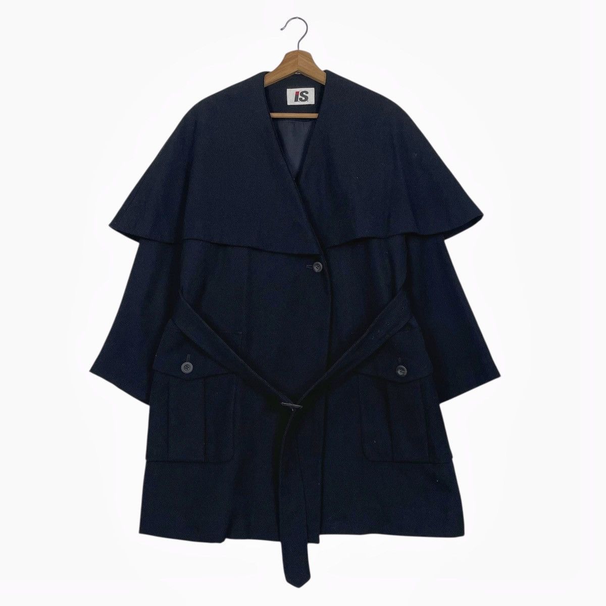 Issey Miyake Vintage Issey Miyake Wool Overcoat Size M / US 6-8 / IT 42-44 - 1 Thumbnail