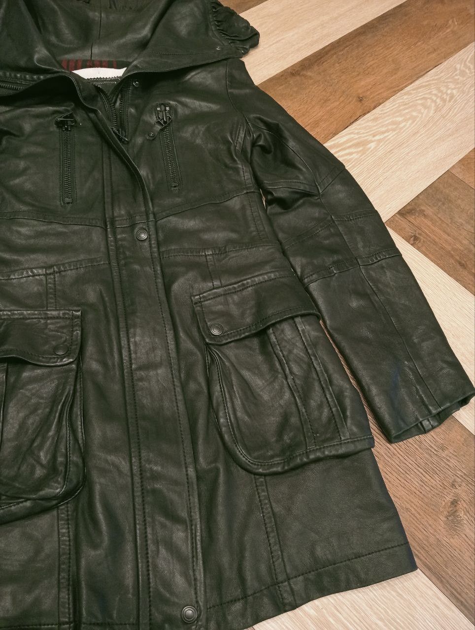 ATSURO TAYAMA JAPANESE ATSURO TAYAMA LONG LEATHER JACKET Size S / US 4 / IT 40 - 7 Thumbnail