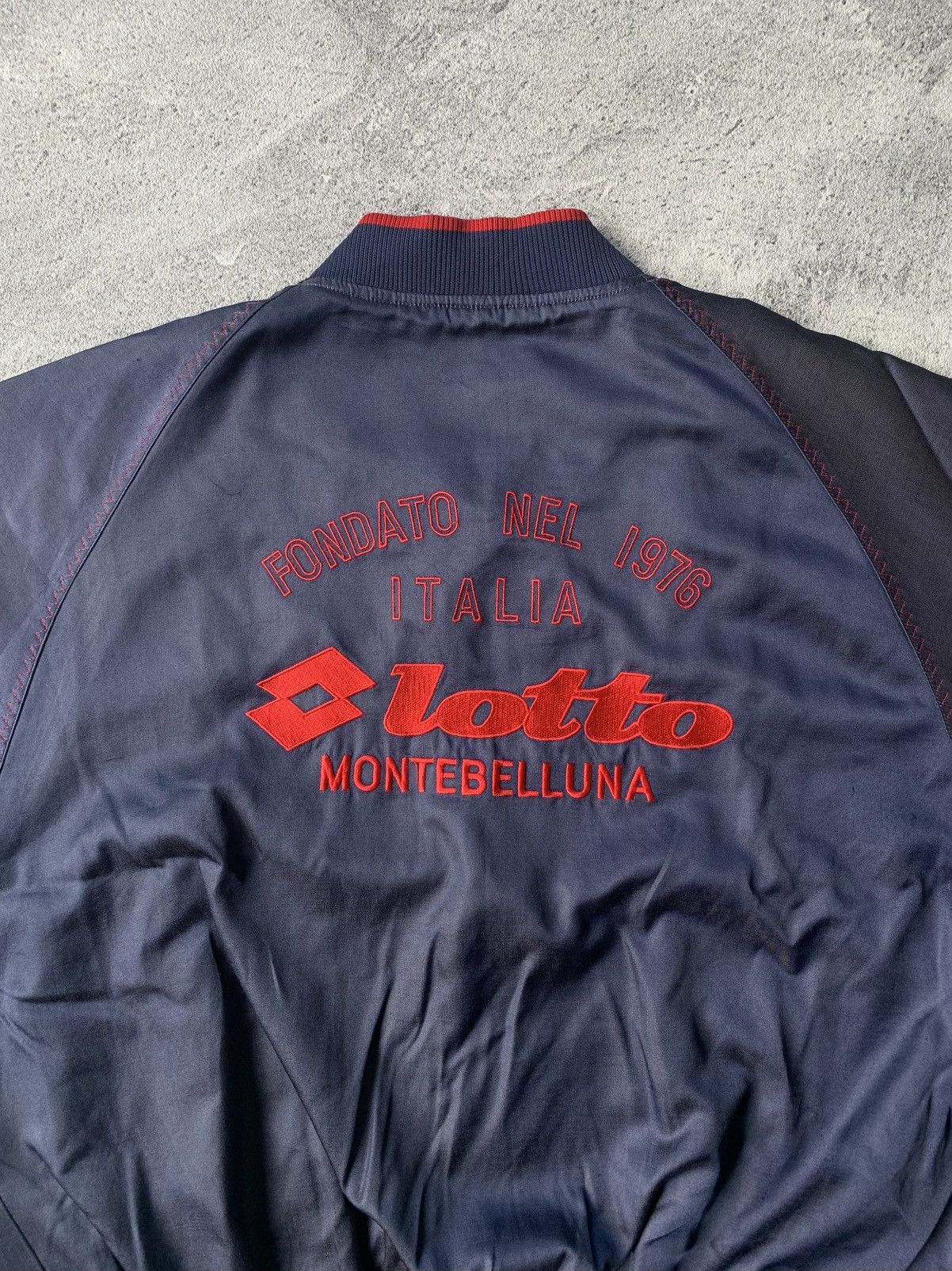 Lotto Sport vintage lotto montebelluna bomber jacket Size US XL / EU 56 / 4 - 2 Thumbnail