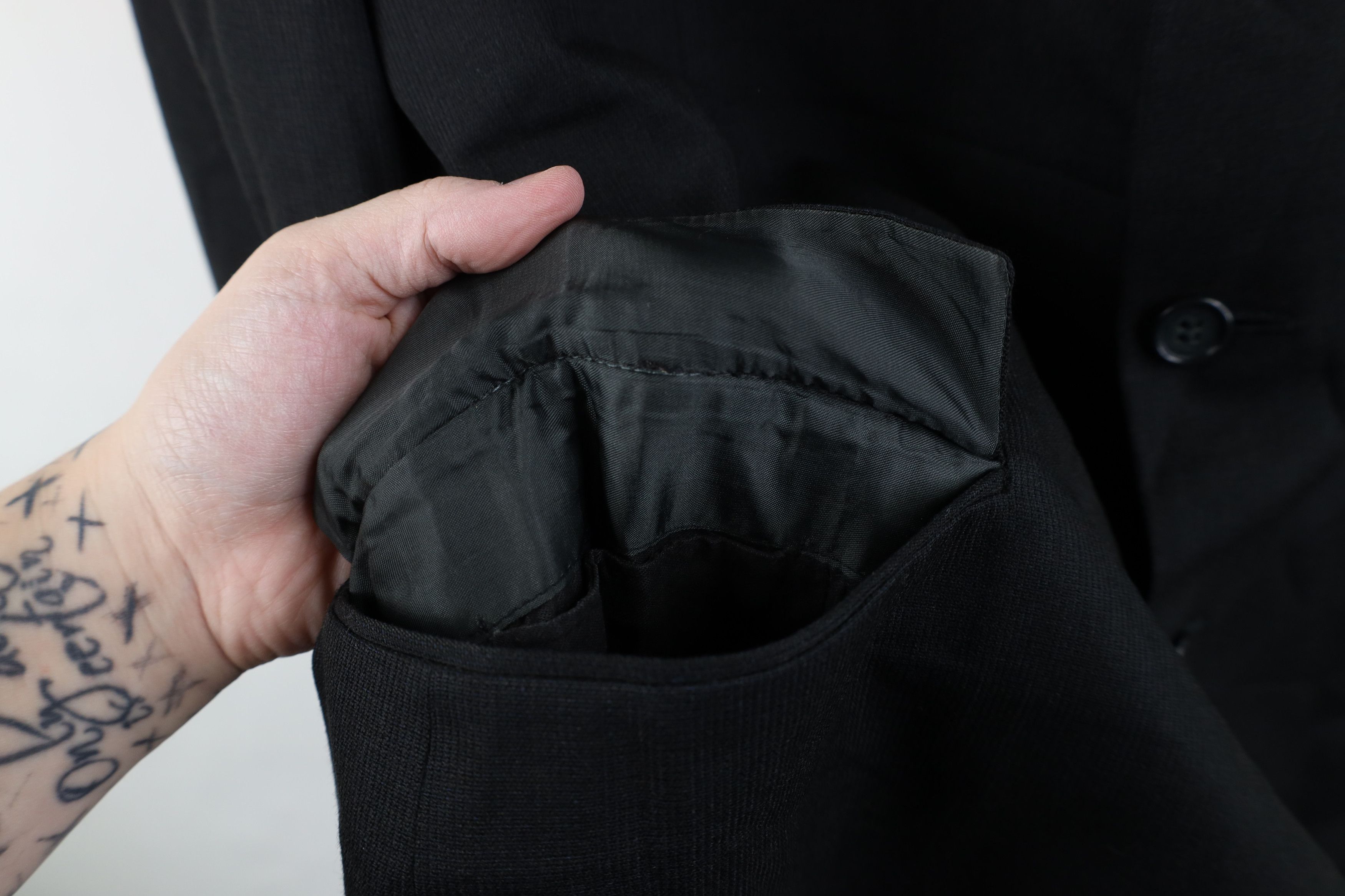 Vintage Vintage 60s Streetwear Suit Coat Blazer Jacket Black USA Size US L / EU 52-54 / 3 - 6 Thumbnail