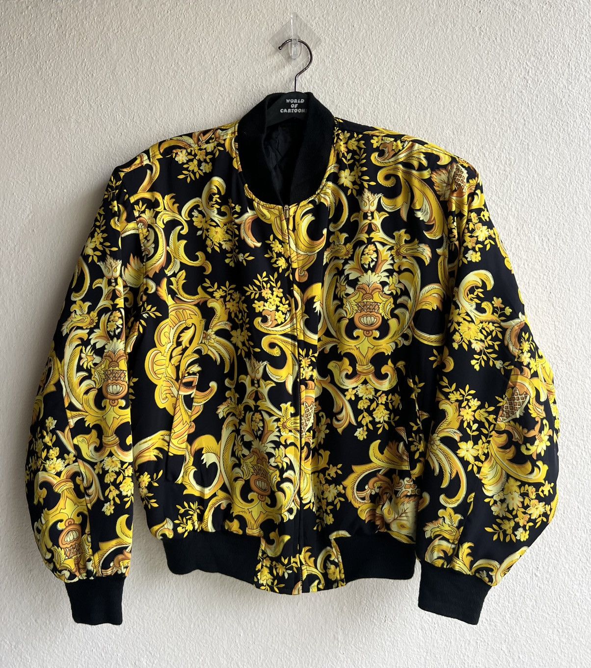 Vintage Vintage 90s Japanese Made Baroque Bomber Jacket Size US L / EU 52-54 / 3 - 1 Thumbnail