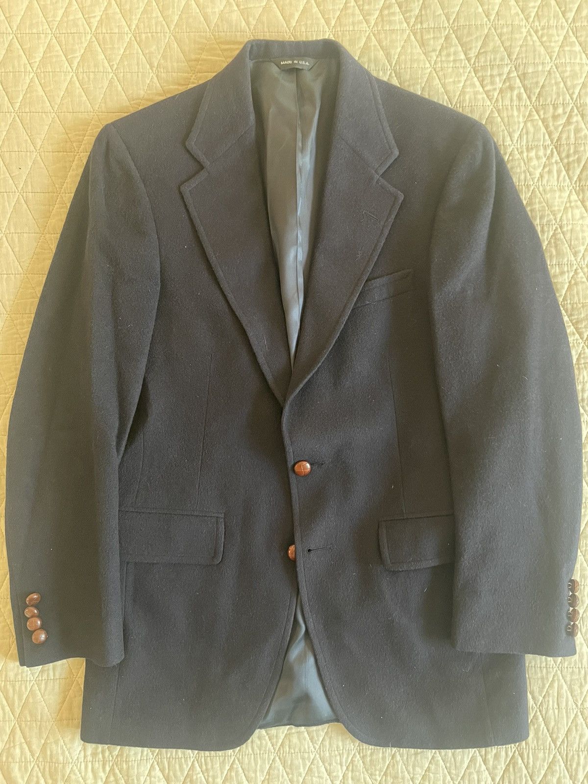 Chaps Ralph Lauren × Vintage Vintage Camelhair Jacket Size 38R - 1 Thumbnail