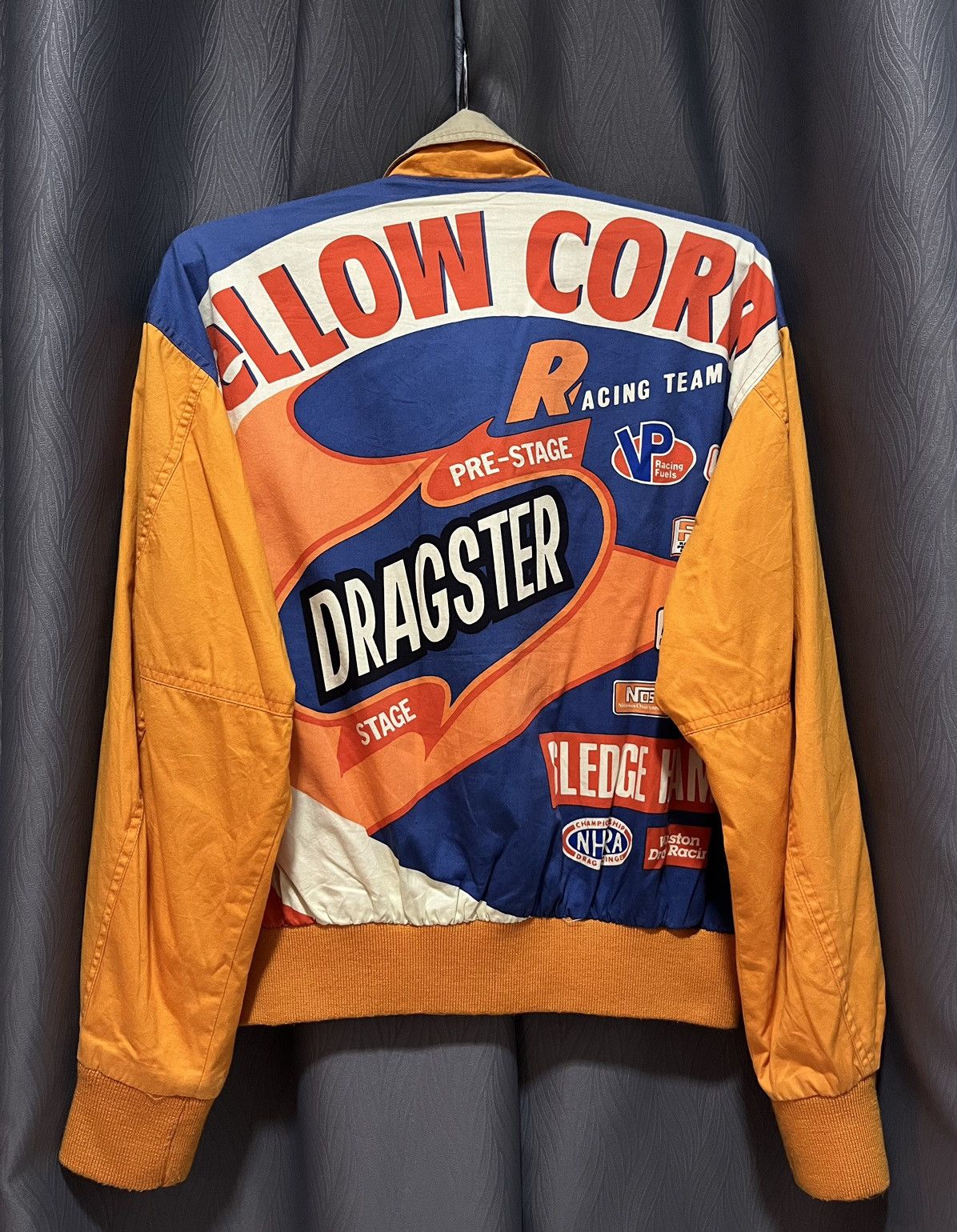 Sports Specialties × YELLOW CORN RARE! Black Running Project by Yellow Corn Bomber Jacket Size US M / EU 48-50 / 2 - 1 Thumbnail