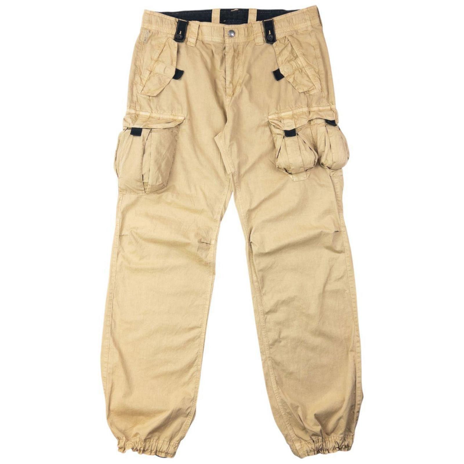 Armani Exchange Vintage 2000s Armani Exchange Cargo Trousers Size W36 Size US 36 / EU 52 - 1 Thumbnail