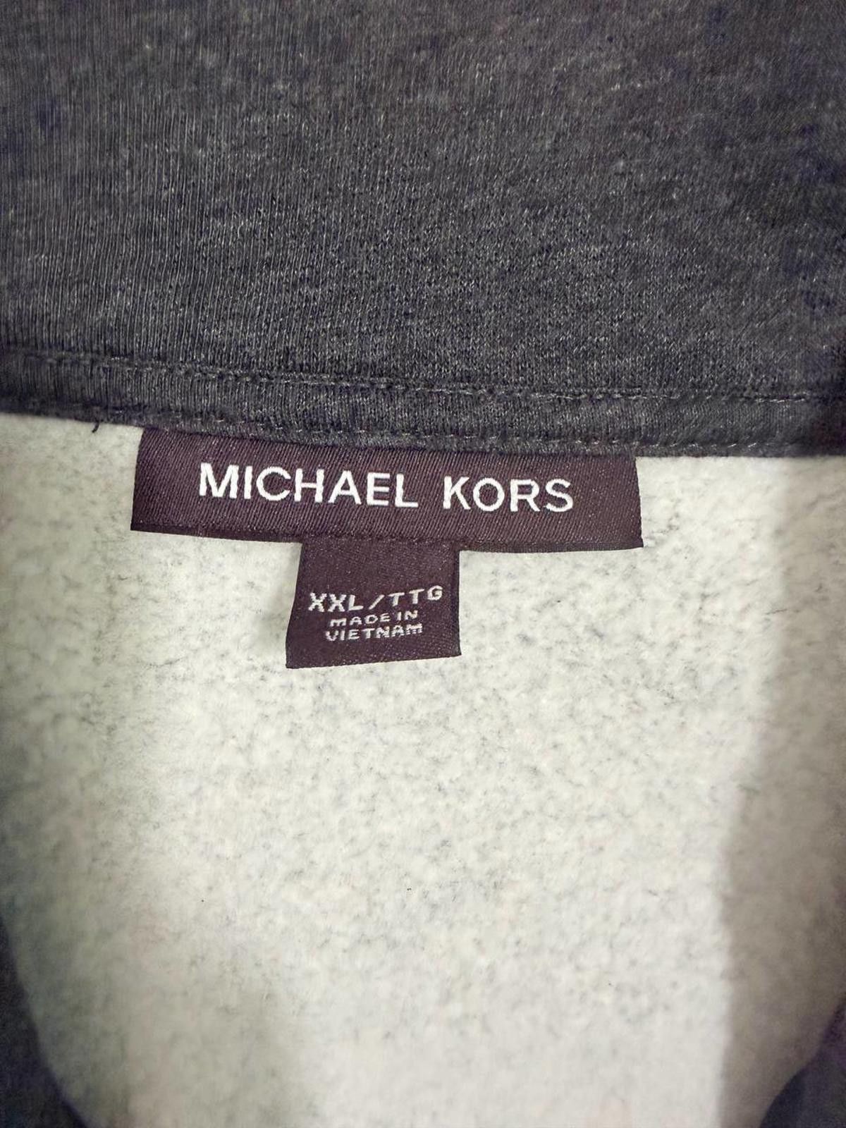 Michael Kors Michael Kors Men's Full Zip Jacket Heather Grey XXL Size US XXL / EU 58 / 5 - 3 Thumbnail