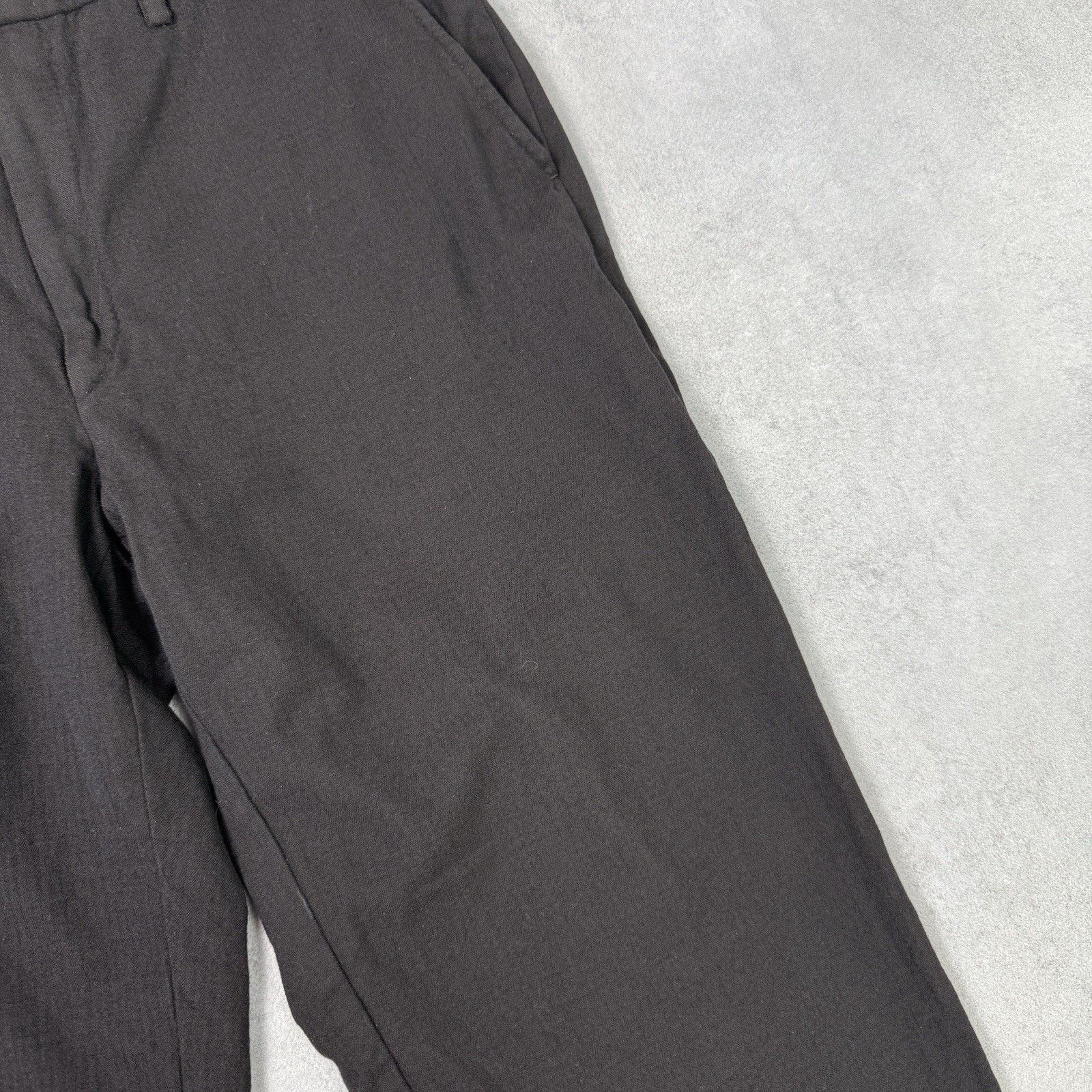 Gucci Vintage Men Gucci Wool Trousers Black Pants Size US 31 - 5 Thumbnail