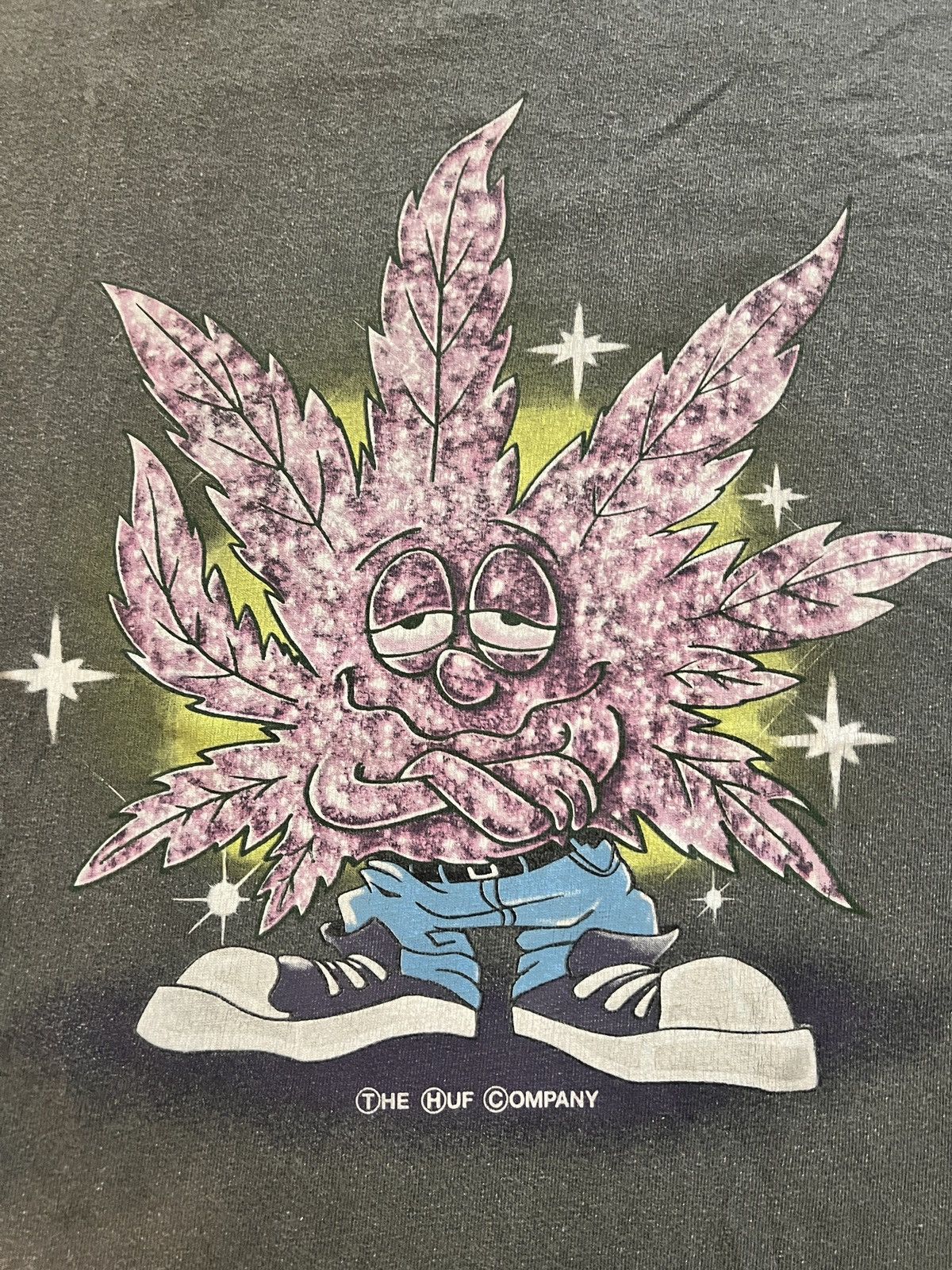 Huf HUF Weed Tee Size US XL / EU 56 / 4 - 2 Thumbnail