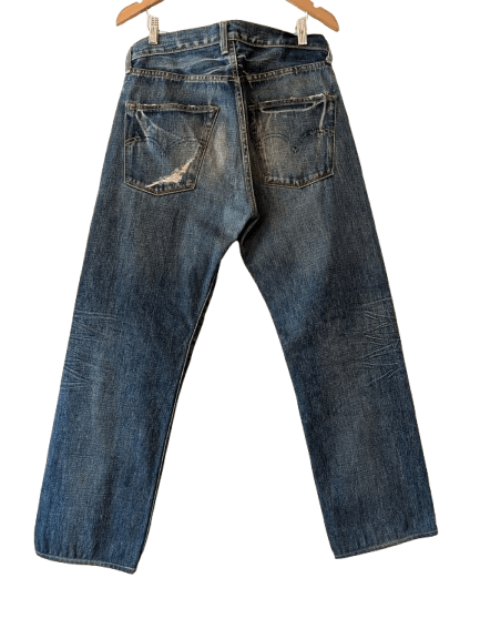 Levi's × Levi's Vintage Clothing LEVI'S VINTAGE CLOTHING DISTRESSED PROCESS JEANS Size US 32 / EU 48 - 2 Thumbnail