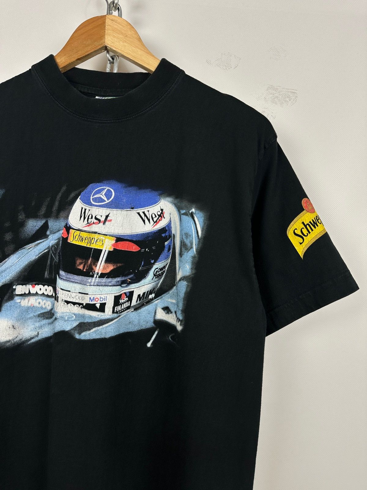 Mercedes-Benz Vintage Mika Hakkinen McLaren Mercedes West F1 Racing Shirt Size US M / EU 48-50 / 2 - 5 Thumbnail
