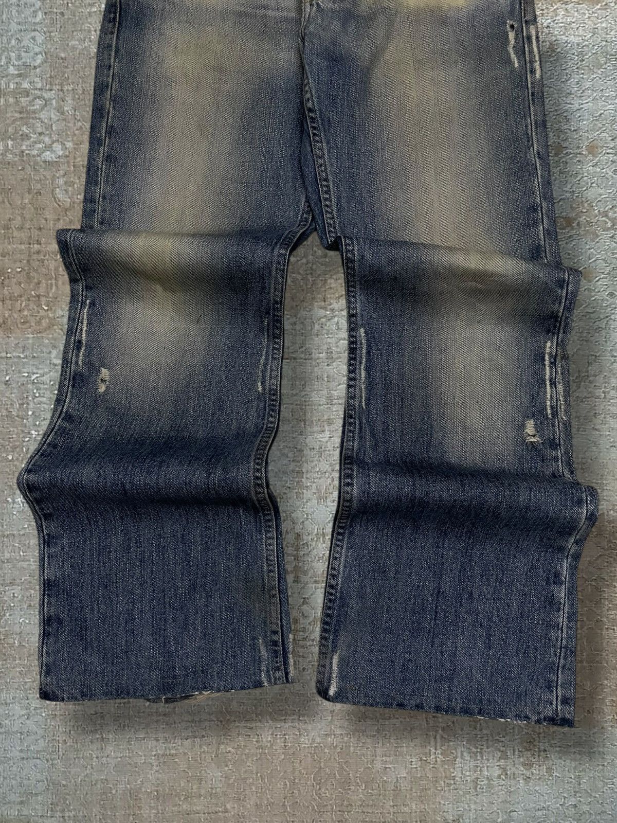 Armani Exchange Vintage 1990s Designer Armani Exchange Distressed Denim Size US 30 / EU 46 - 2 Thumbnail