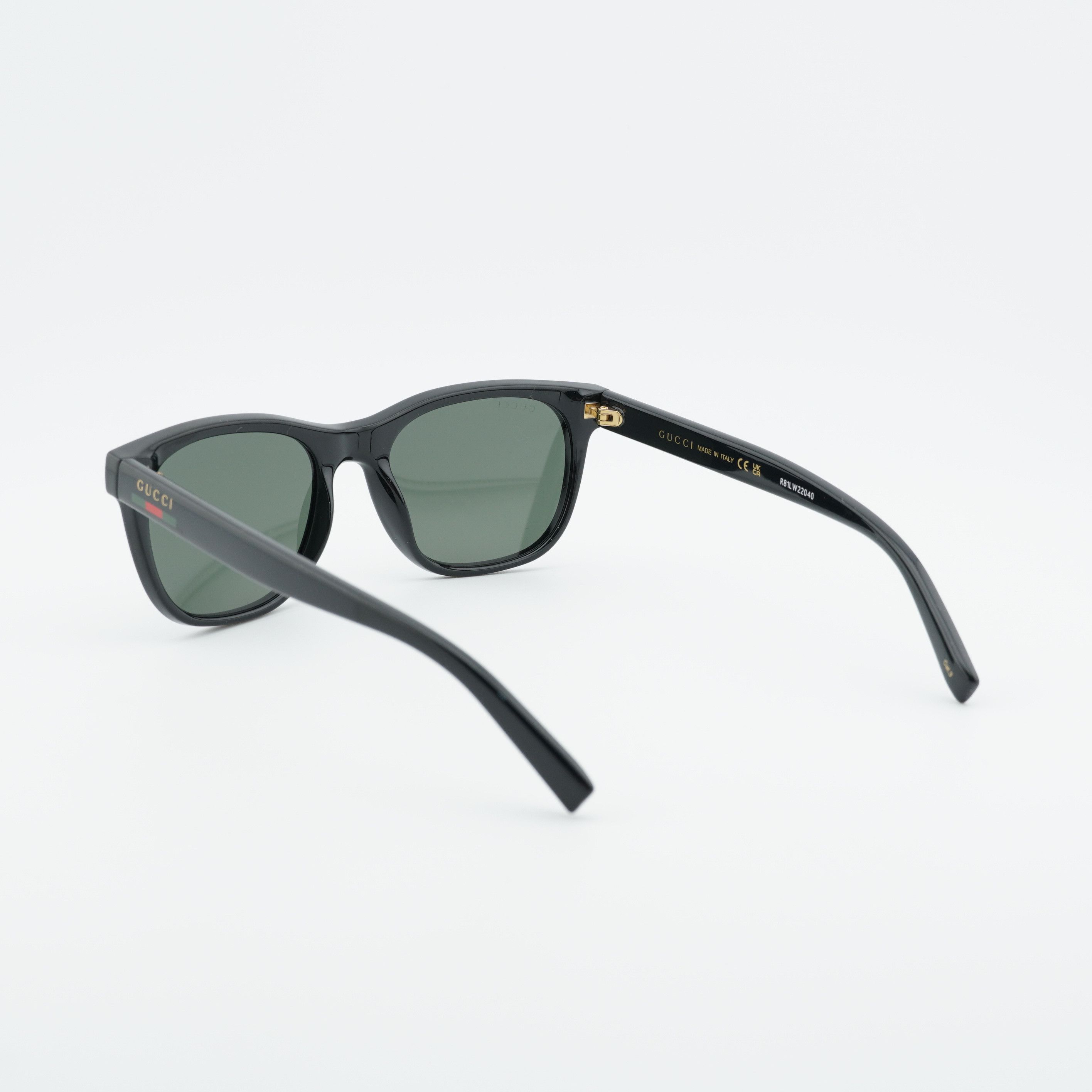 Gucci Gucci GG1985S 001 Sunglasses Black Square Frame, Grey Lenses Size ONE SIZE - 2 Thumbnail