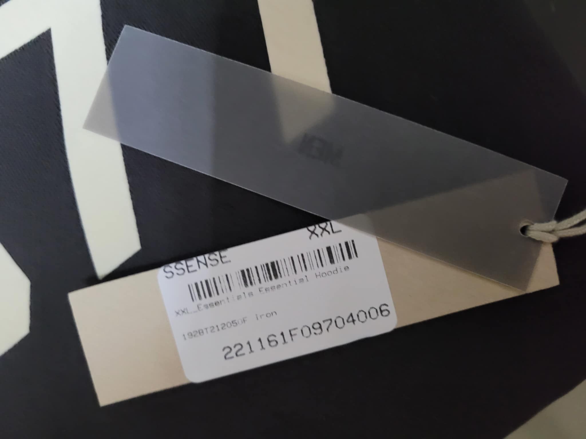 Fear of God sz XXL Fear of God Essentials 1977 Hoodie Iron Size US XXL / EU 58 / 5 - 13 Thumbnail