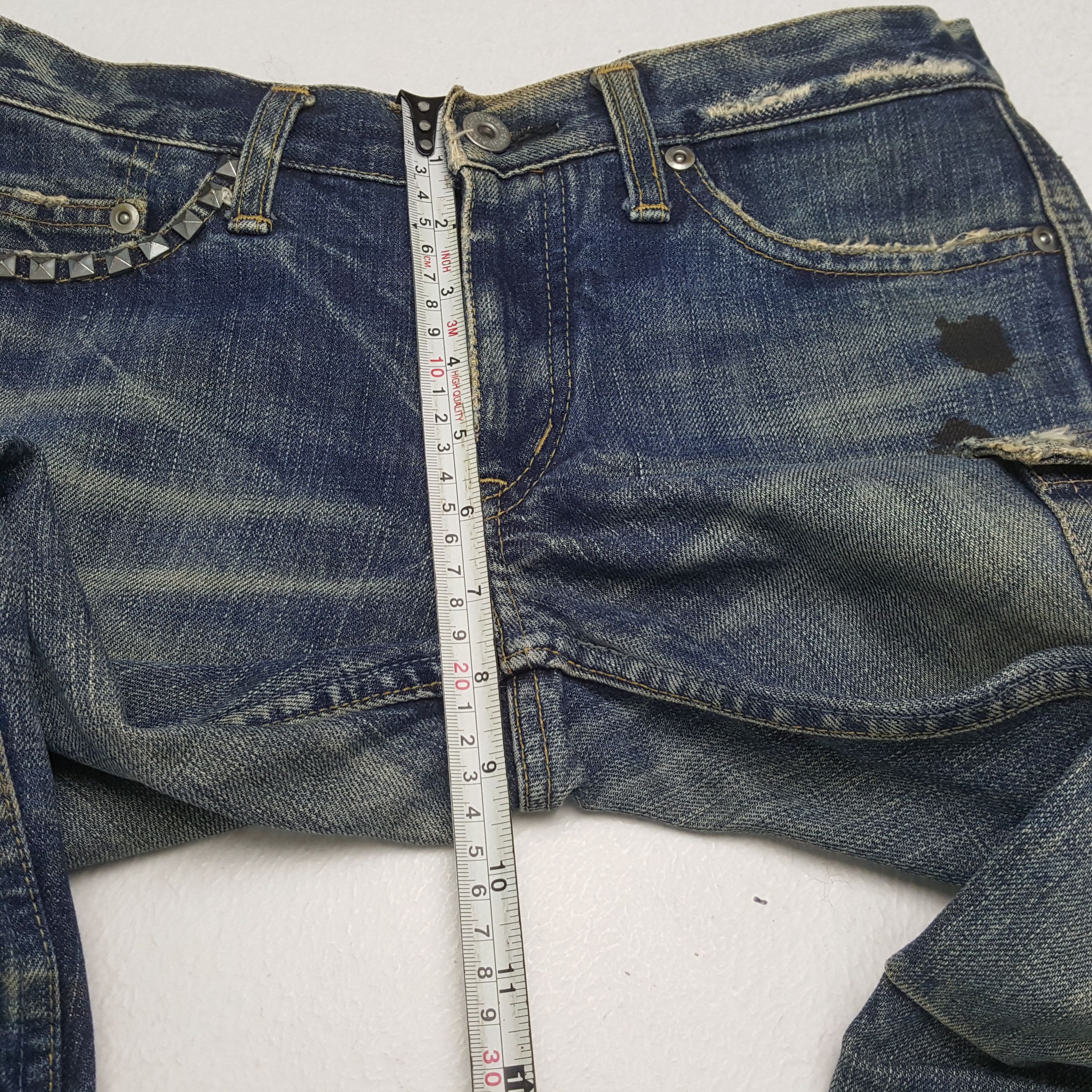 Hysteric Glamour × Japanese Brand × Vintage Vintage HYSTERIC GLAMOUR Japanese Fashion Brand Jeans Size 27" / US 4 / IT 40 - 8 Thumbnail