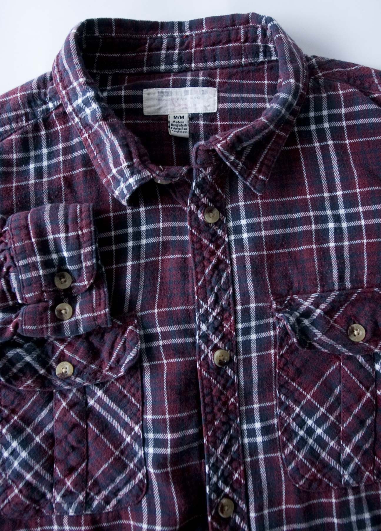 Triple 5 Soul Triple Five Soul Shirt Flannel Size S/M Plaid Size US M / EU 48-50 / 2 - 2 Thumbnail